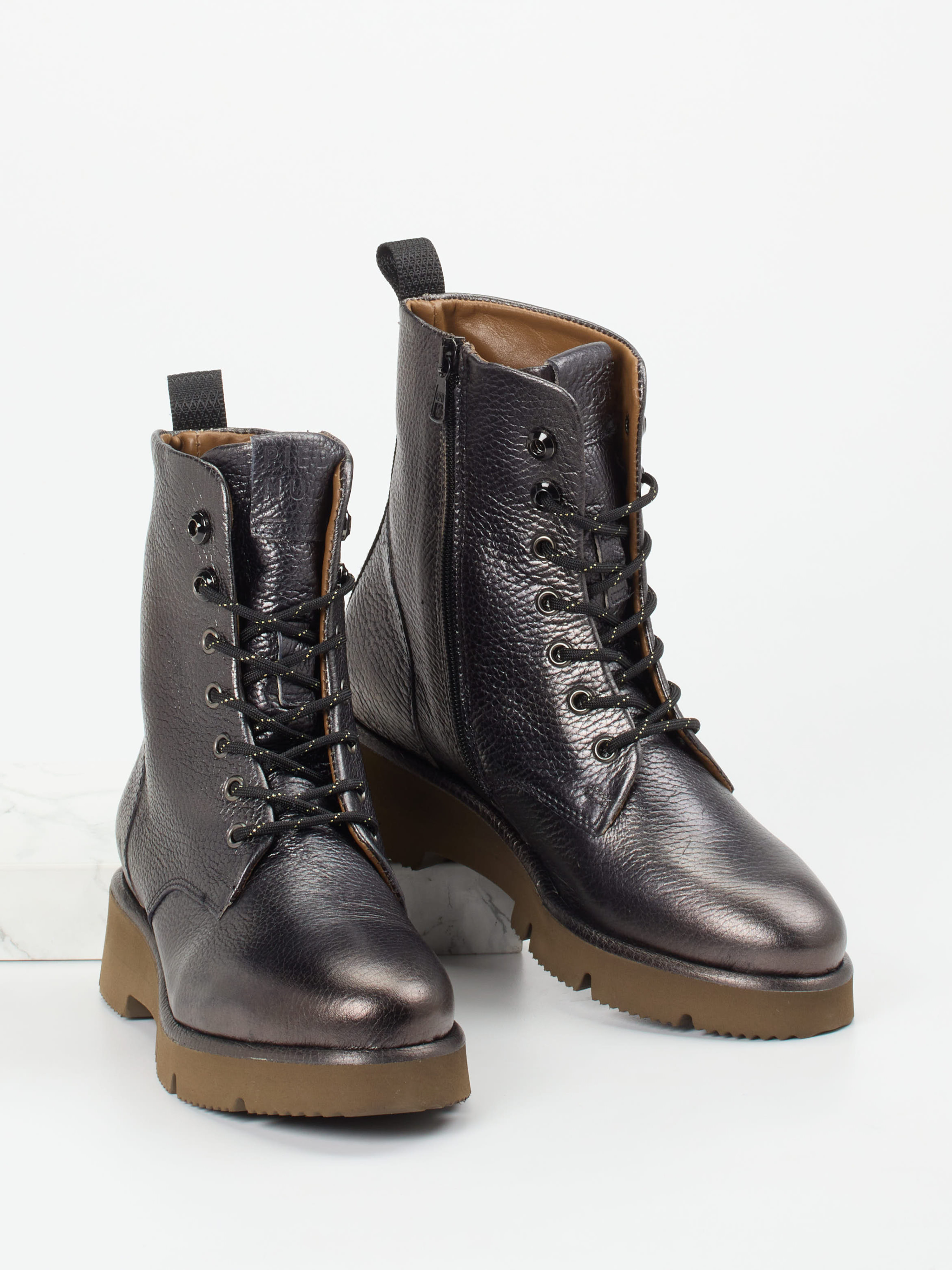 Schnürstiefelette grau 2751429004904
