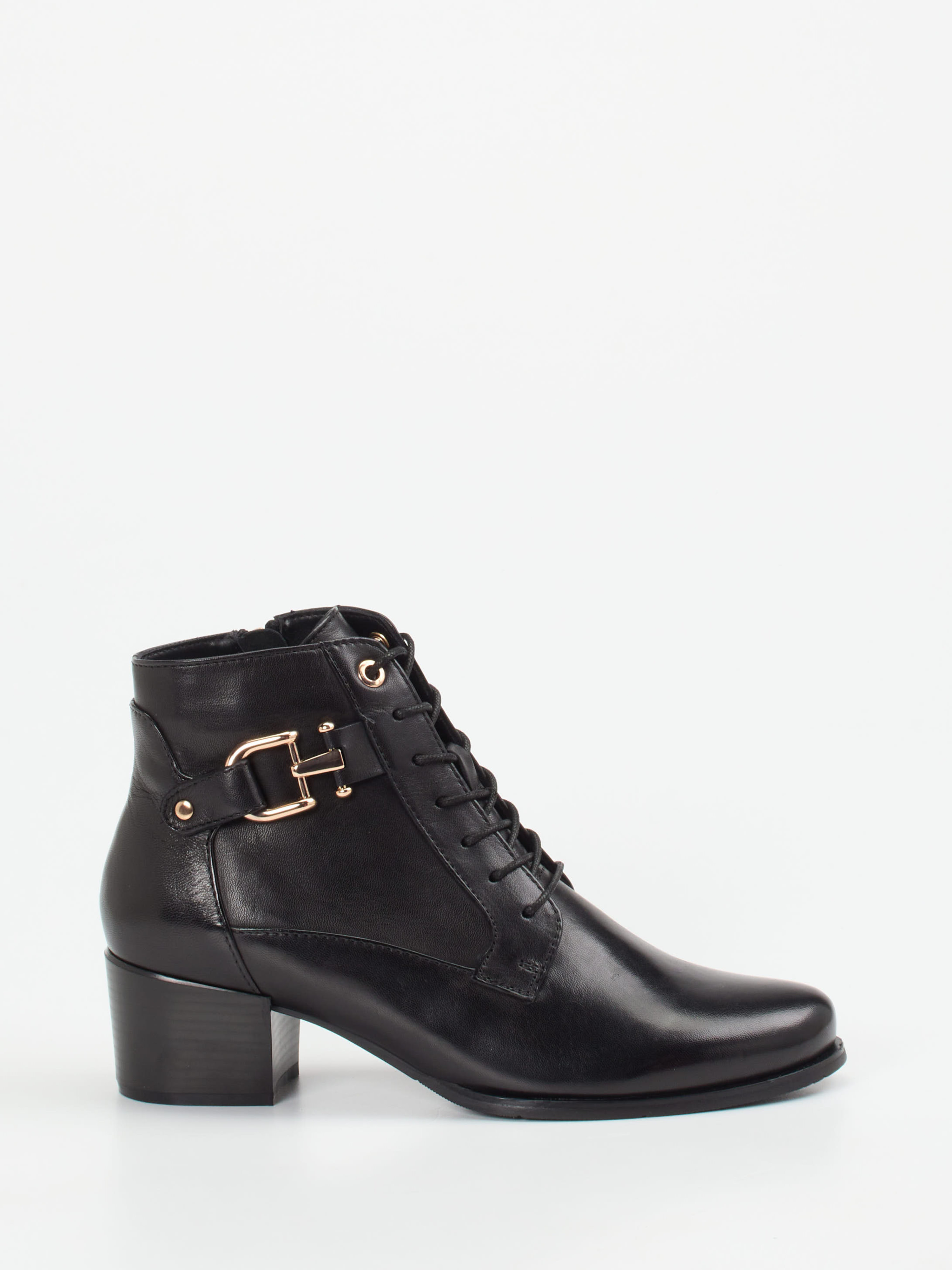 Schnürstiefelette schwarz 1705009004501