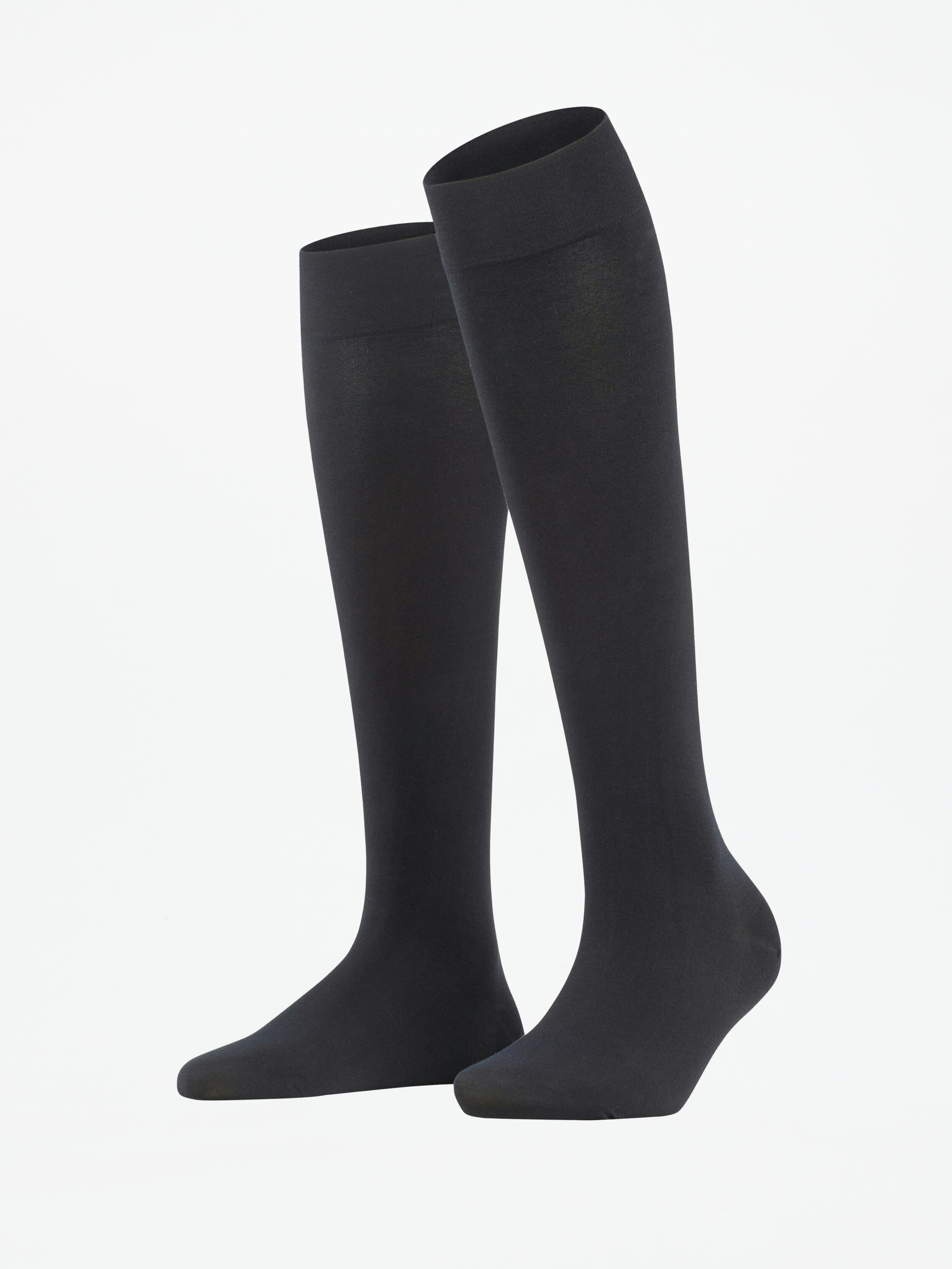 Fine Softness 50 DEN Damen Kniestrümpfe schwarz 9160009000806