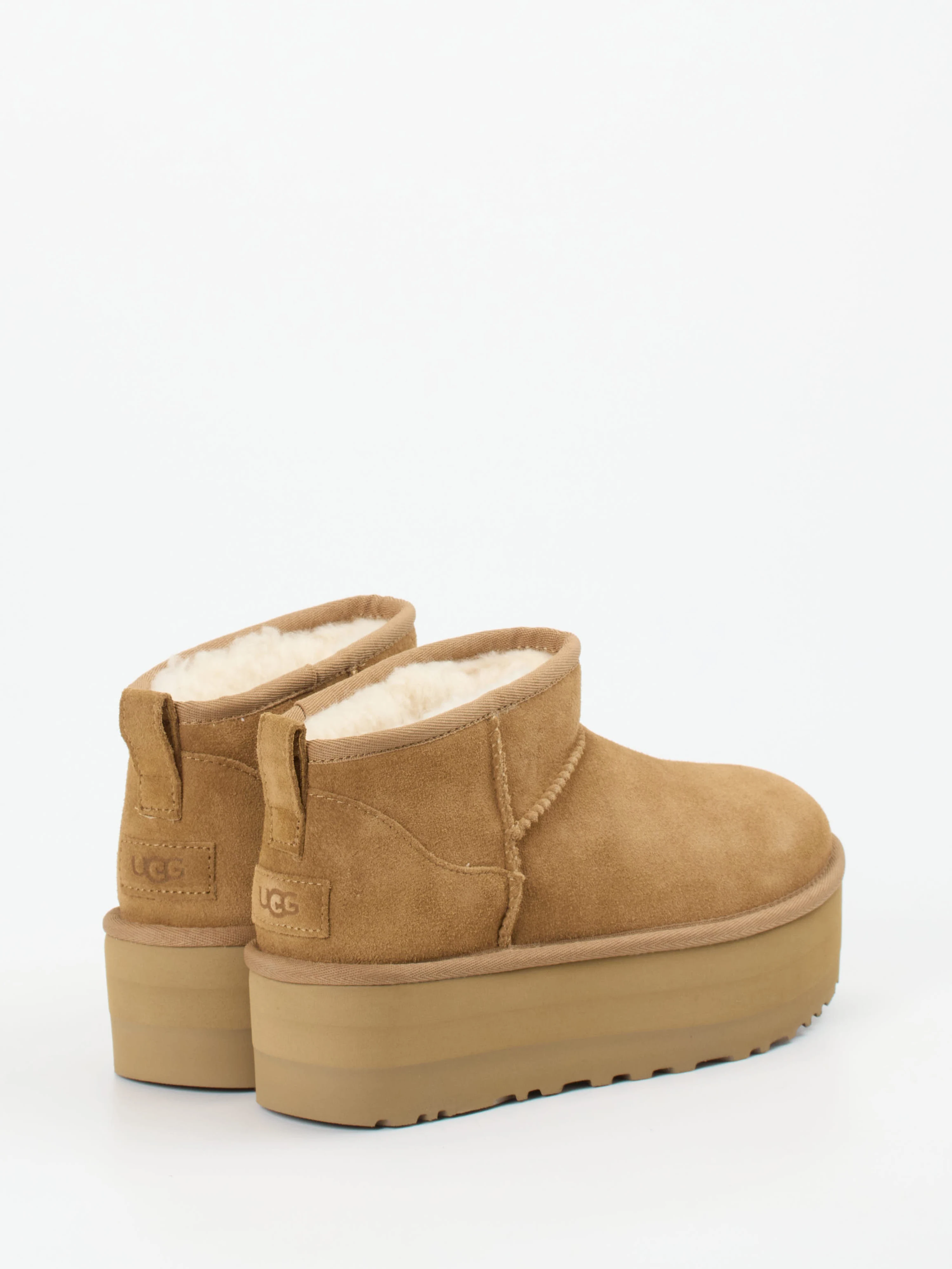 Stiefelette Classic Ultra Mini Platform braun 1813289001403