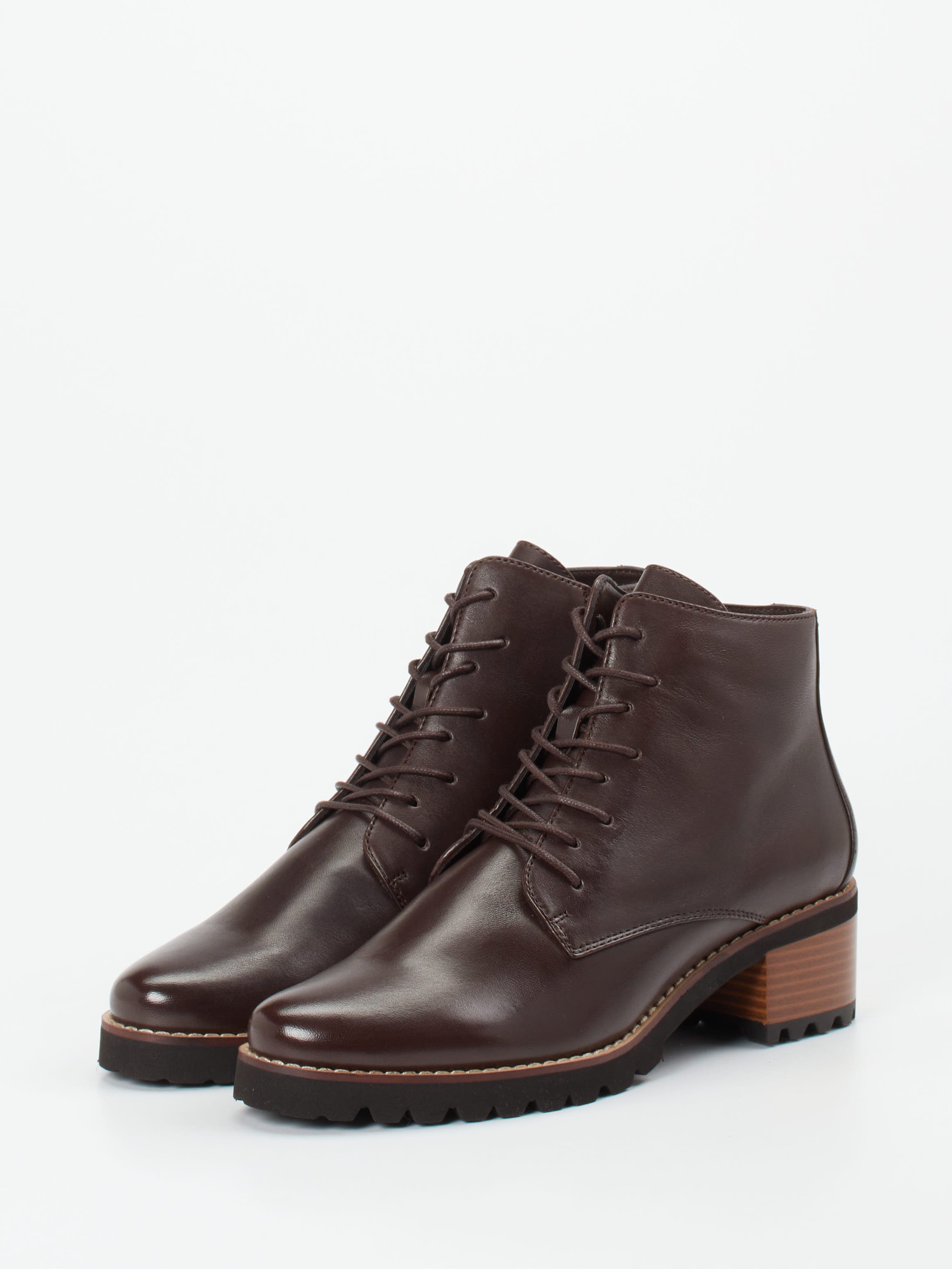 Schnürstiefelette braun 1705209000802