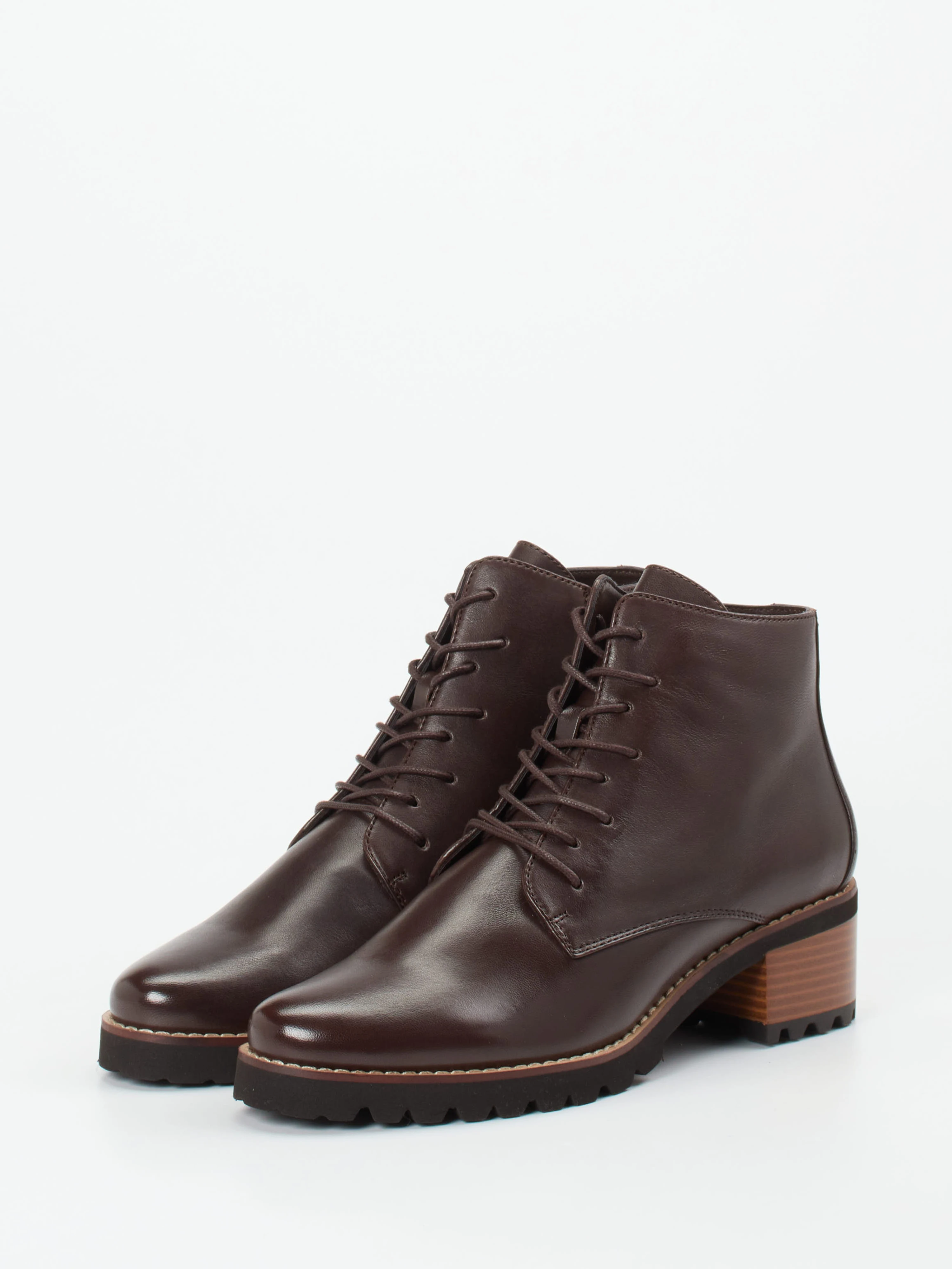 Schnürstiefelette braun 1705209000802