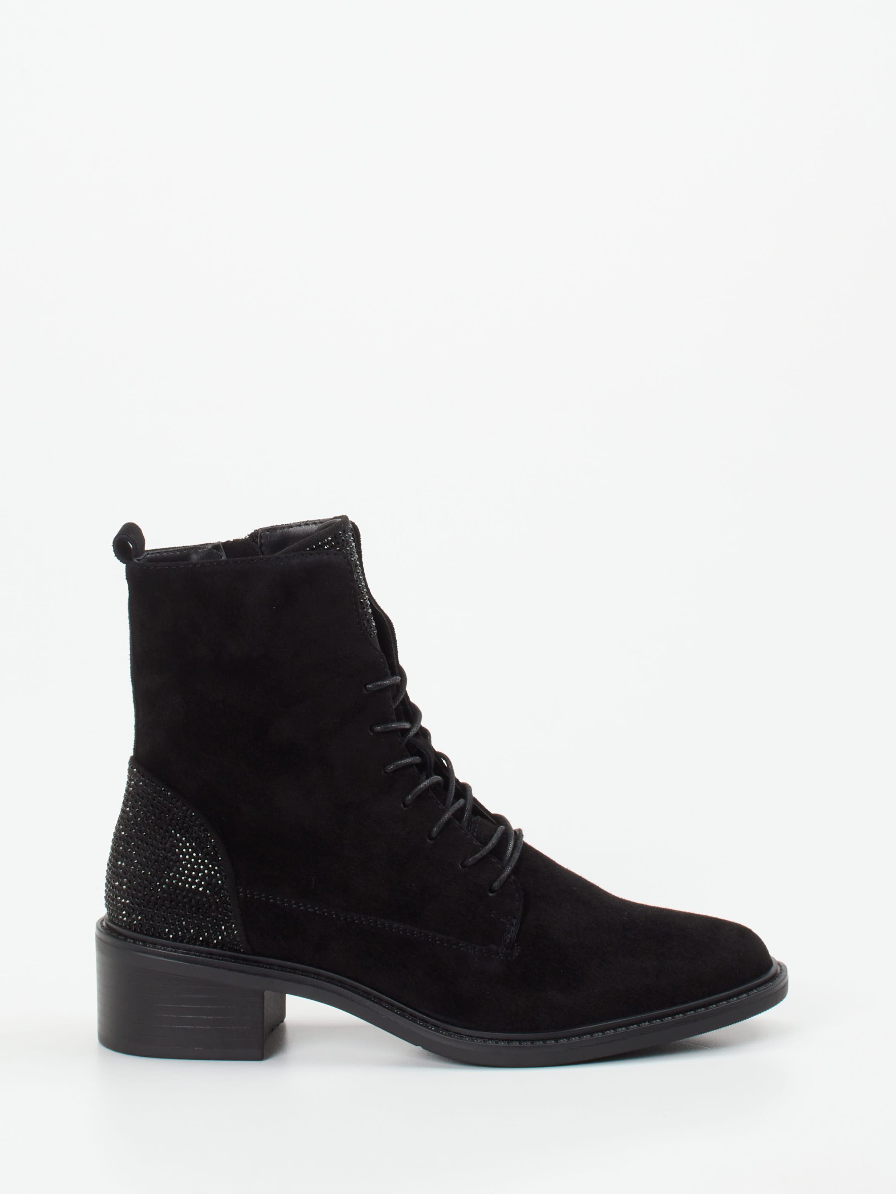 Schnürstiefelette schwarz 1725009010101