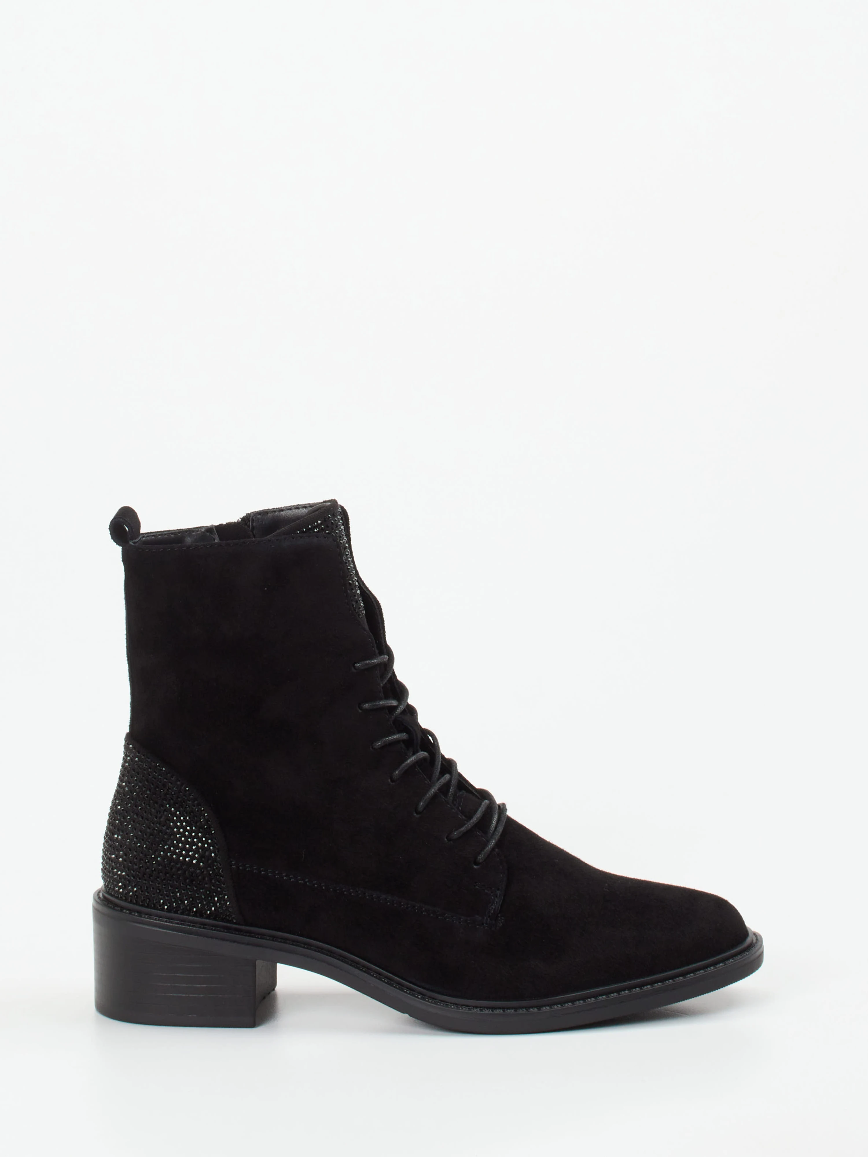 Schnürstiefelette schwarz 1725009010101