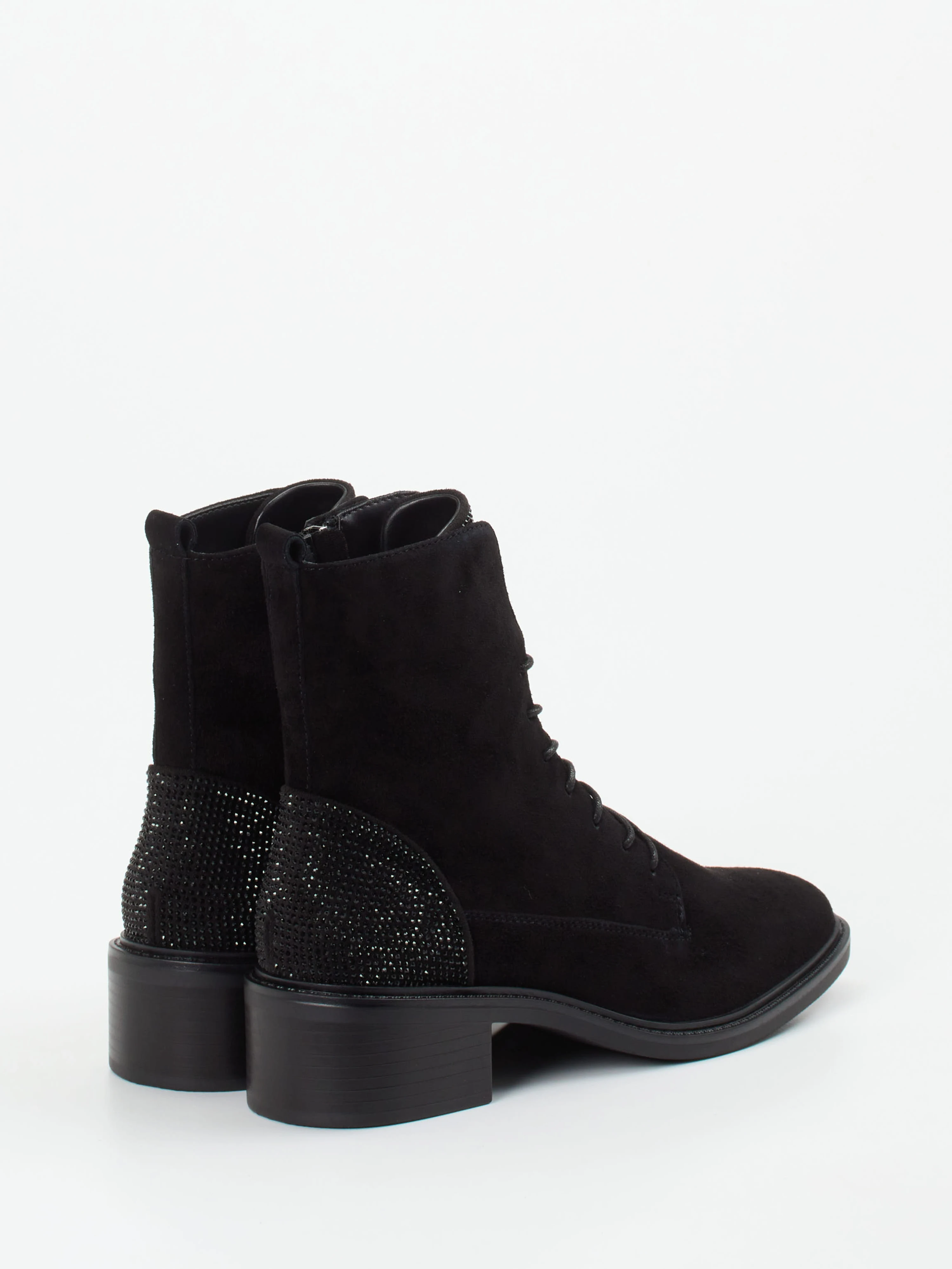 Schnürstiefelette schwarz 1725009010103