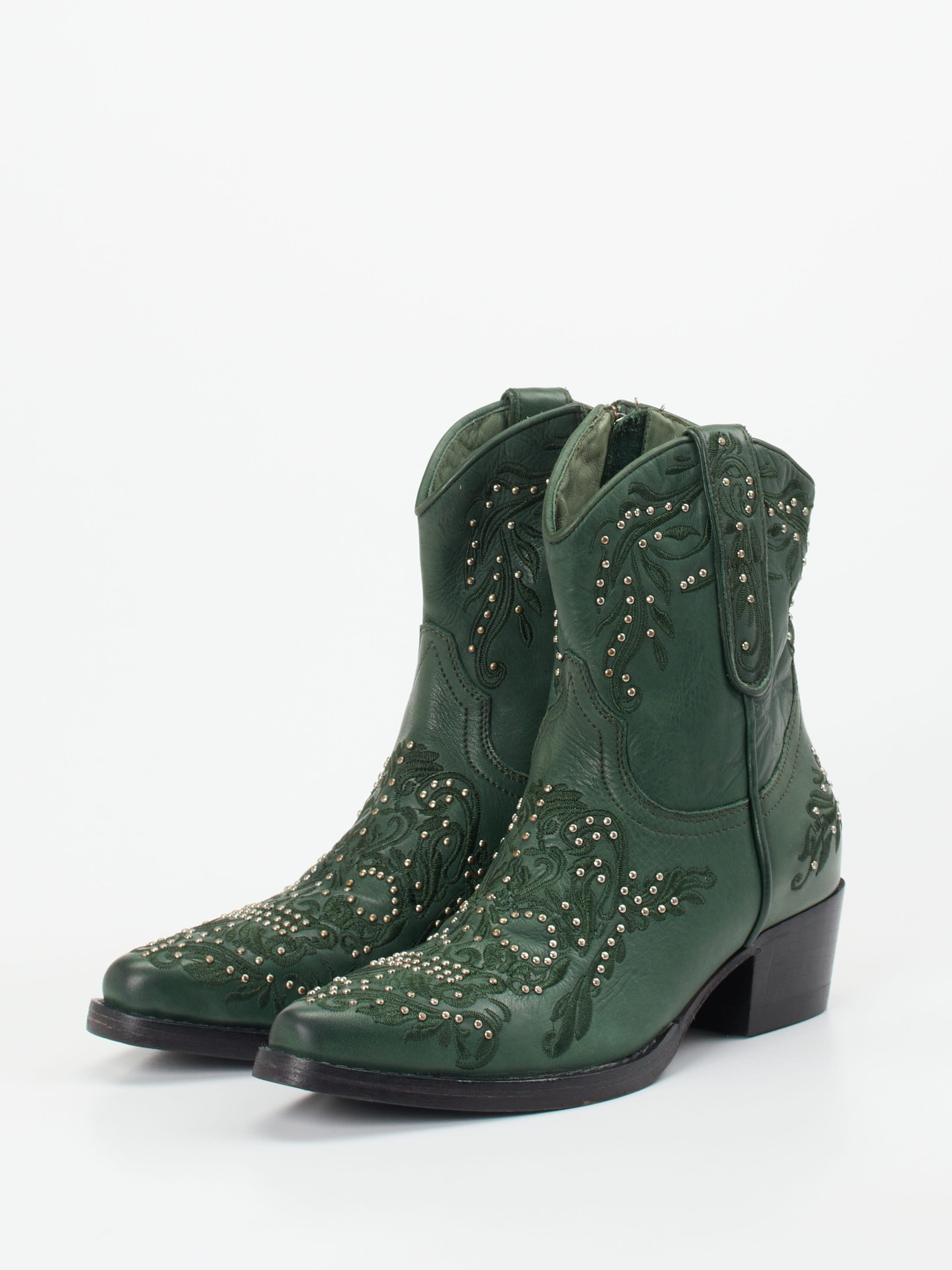 Stiefelette grün 1734659000202
