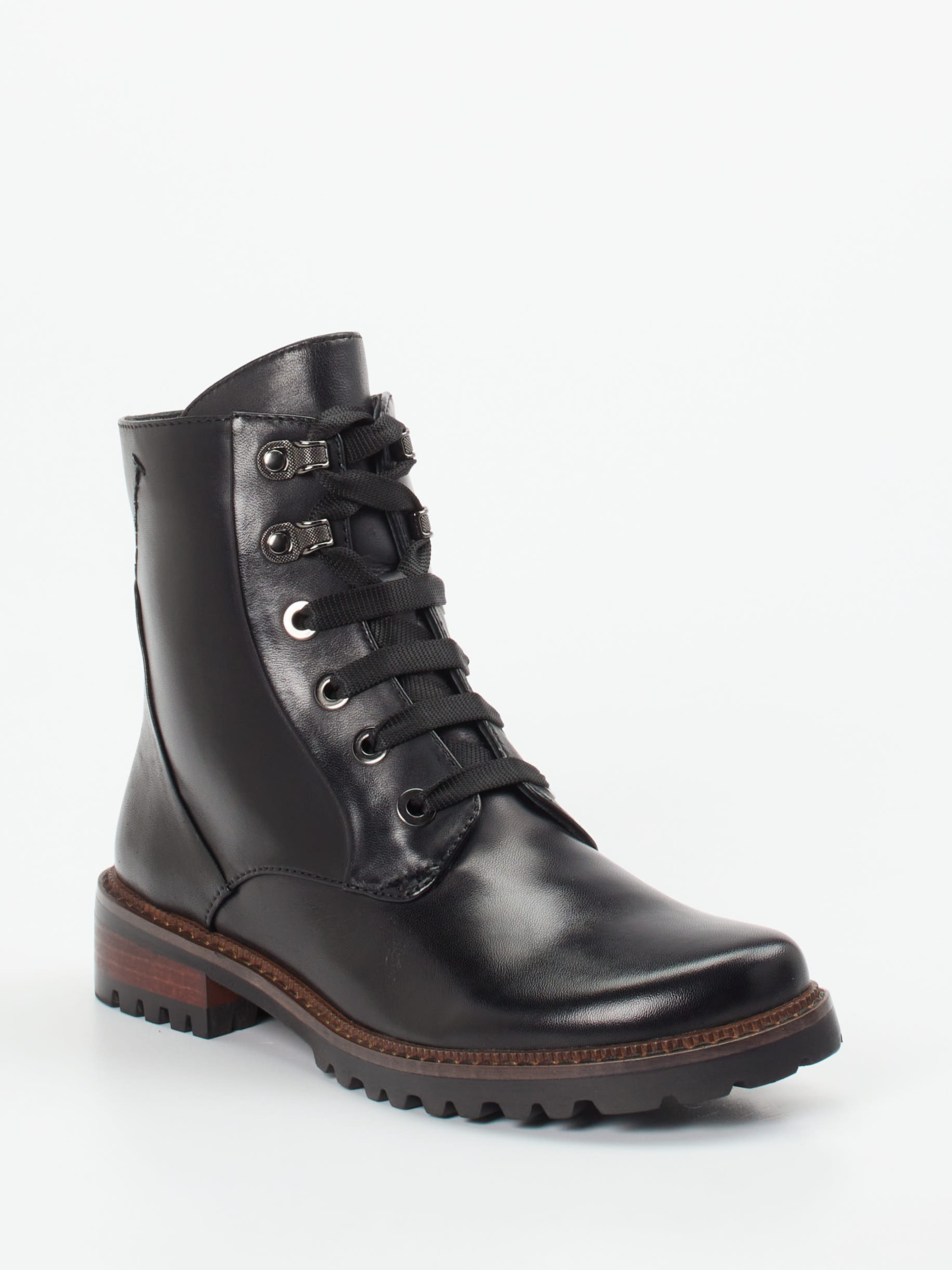 Schnürstiefelette schwarz 1723009018106