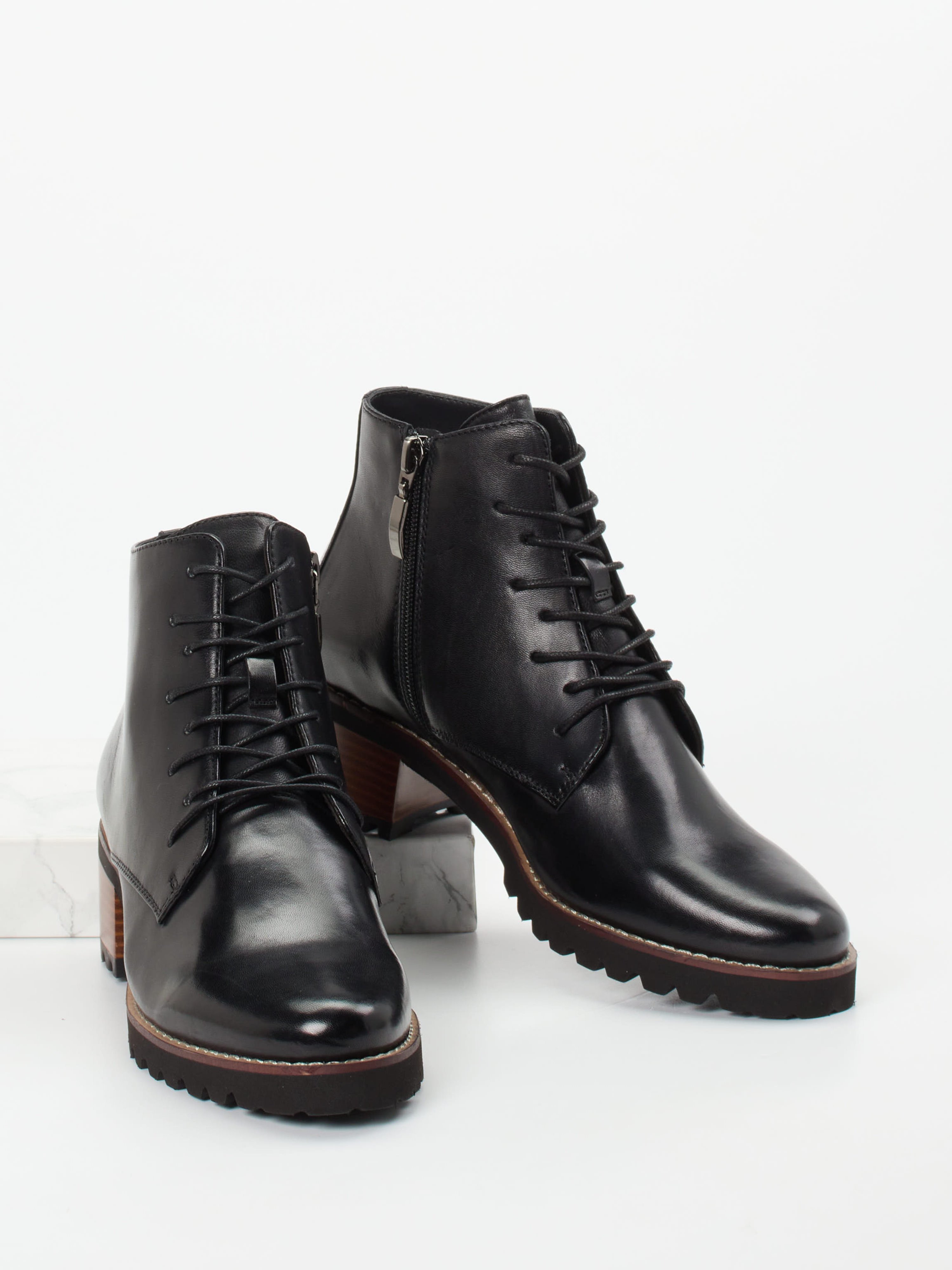 Schnürstiefelette schwarz 1705009004404