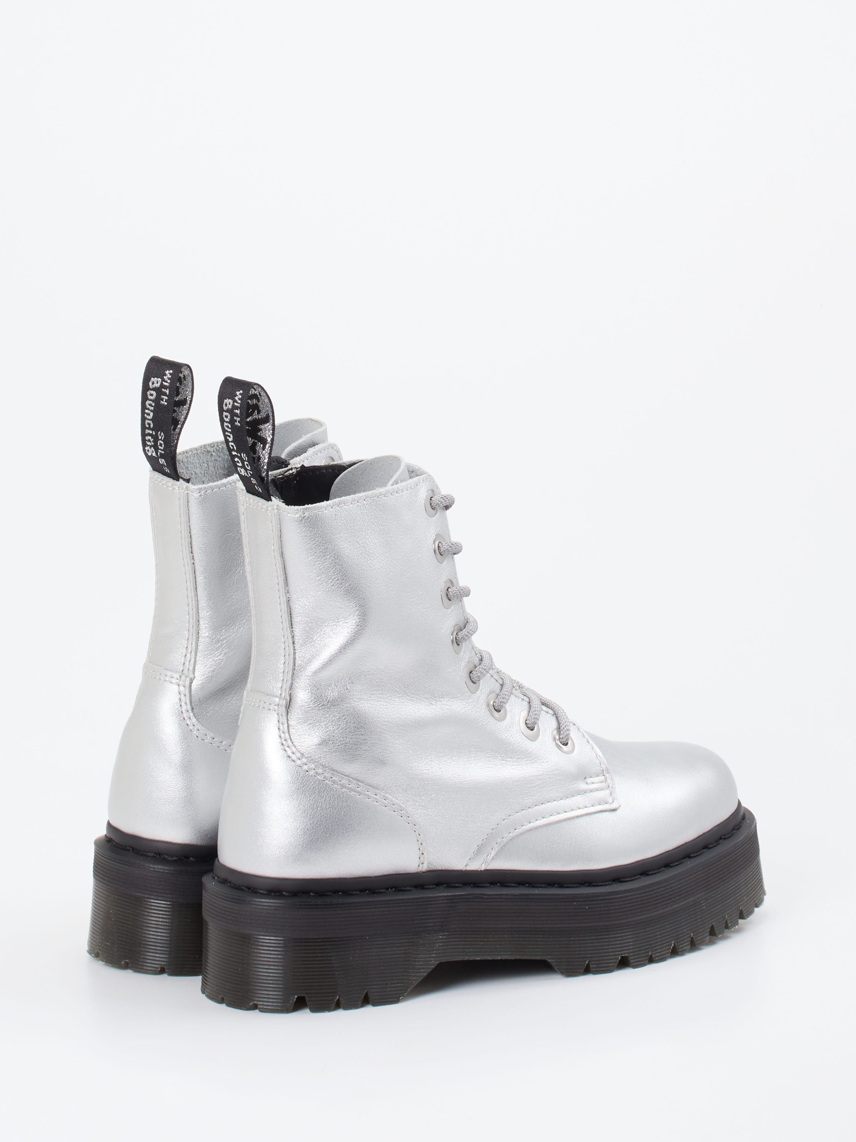 Schnürstiefelette silber 1725449000403