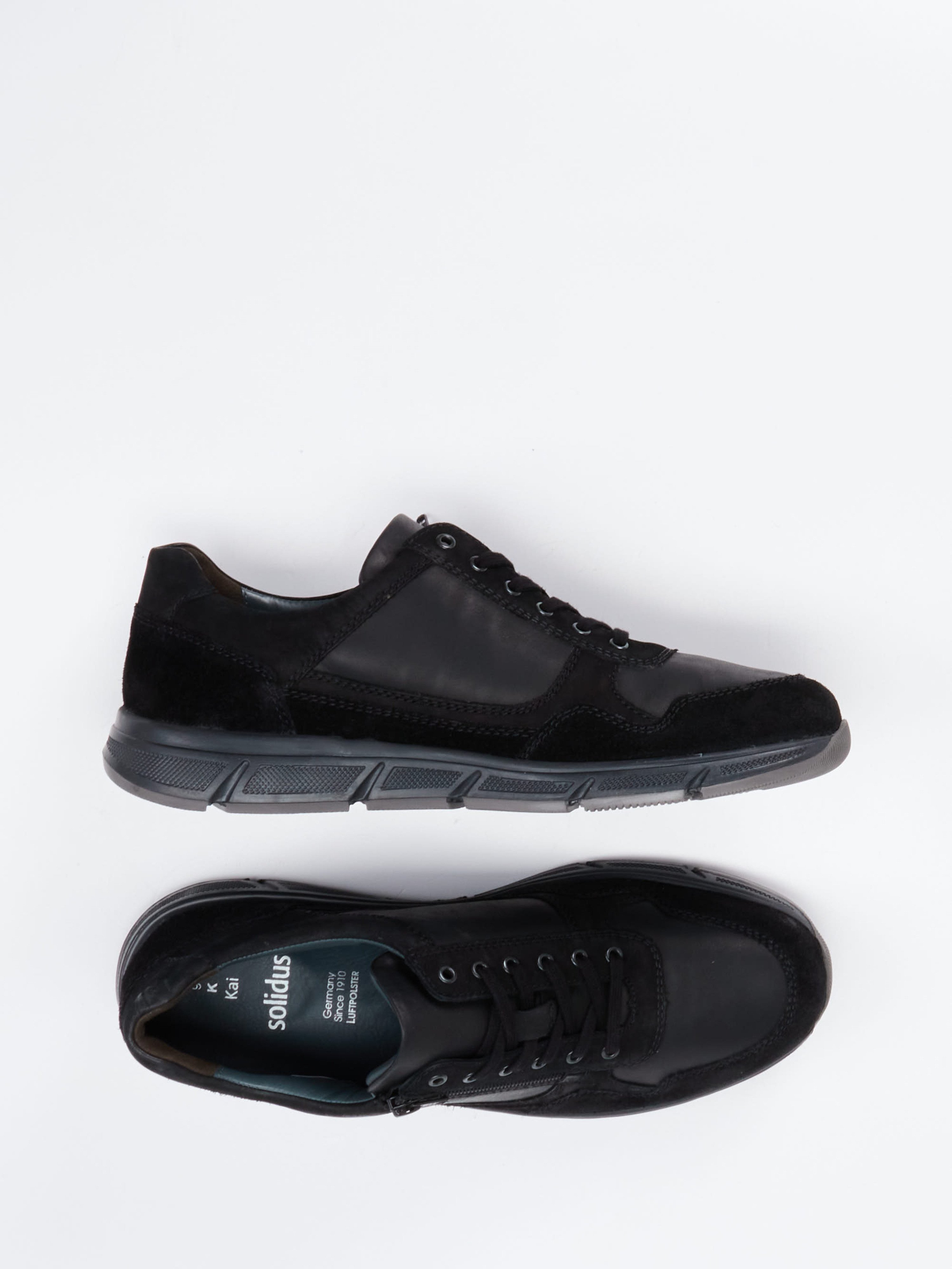 Schnürschuh schwarz 4610009124204