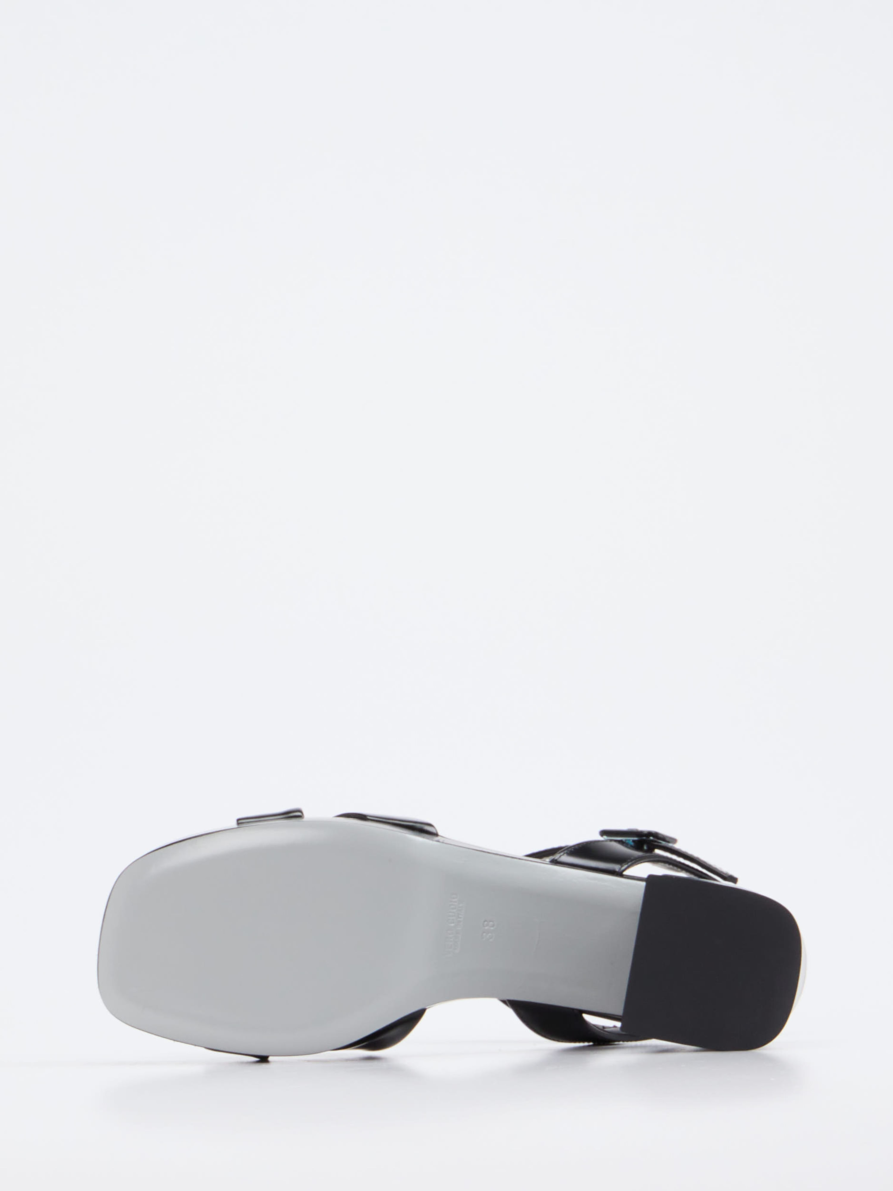 Plateau-Sandalette schwarz 1248009006305