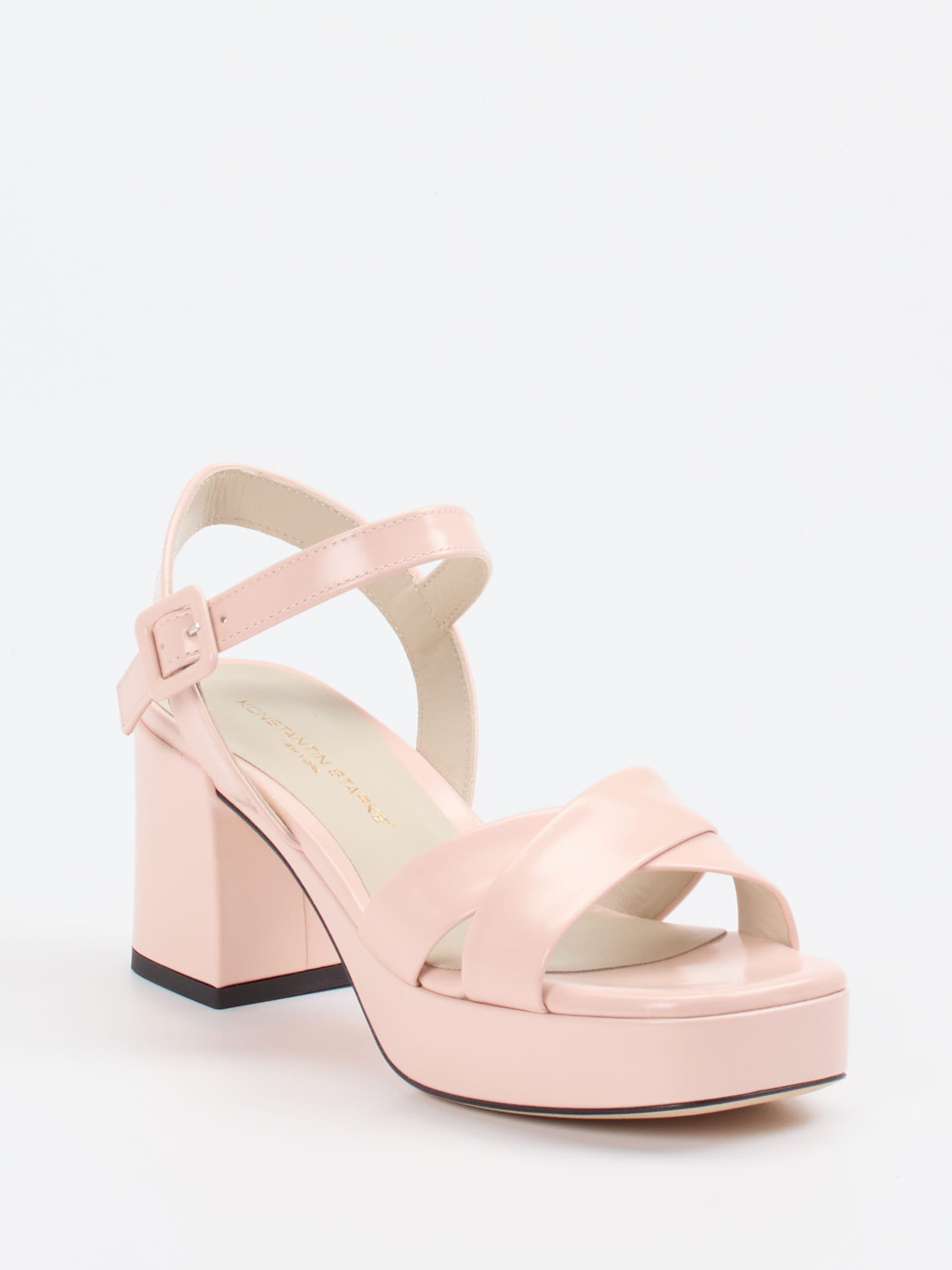 Plateau-Sandalette rosa 1248599000906