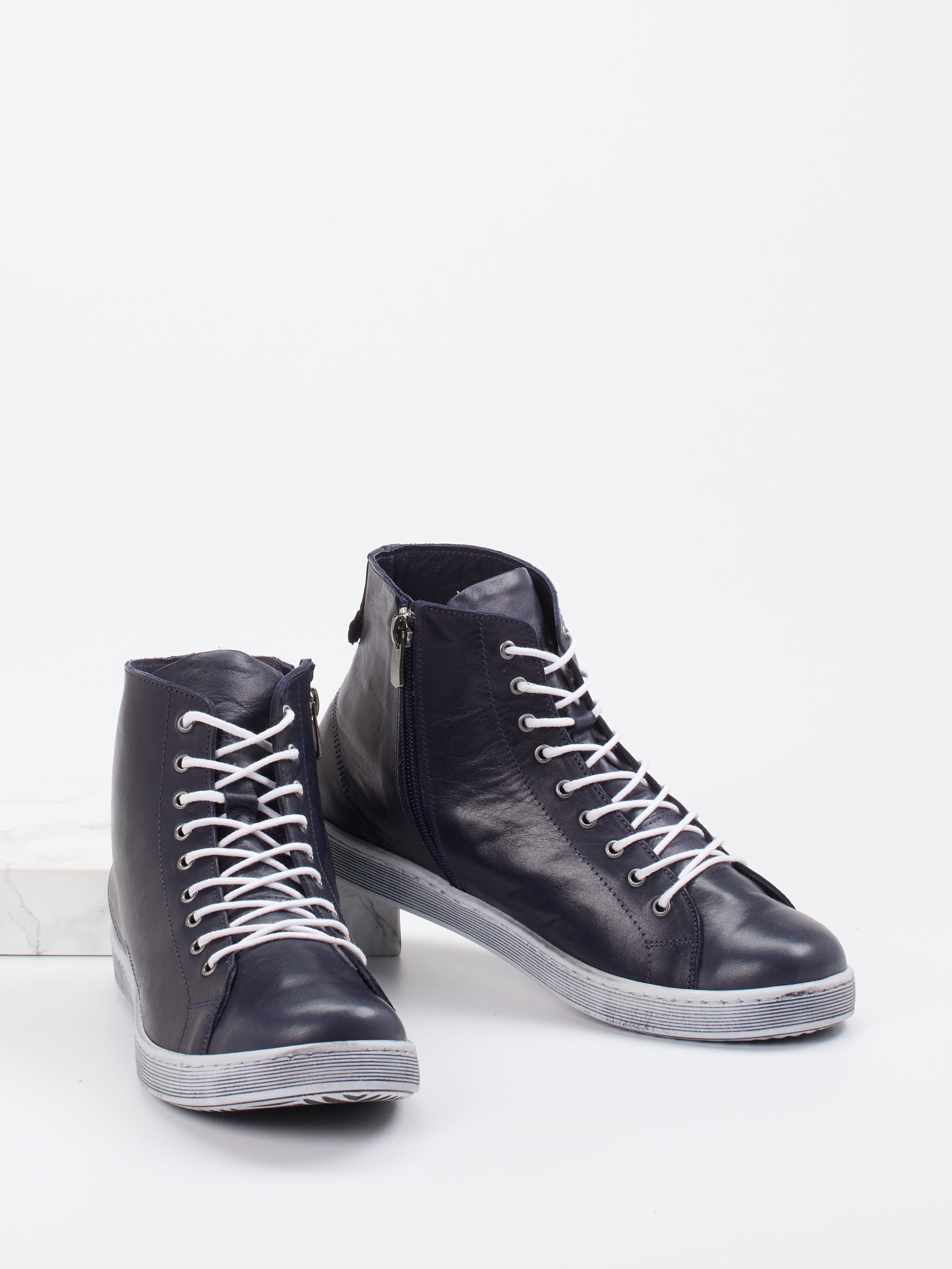 Schnürstiefelette blau 2751109012604