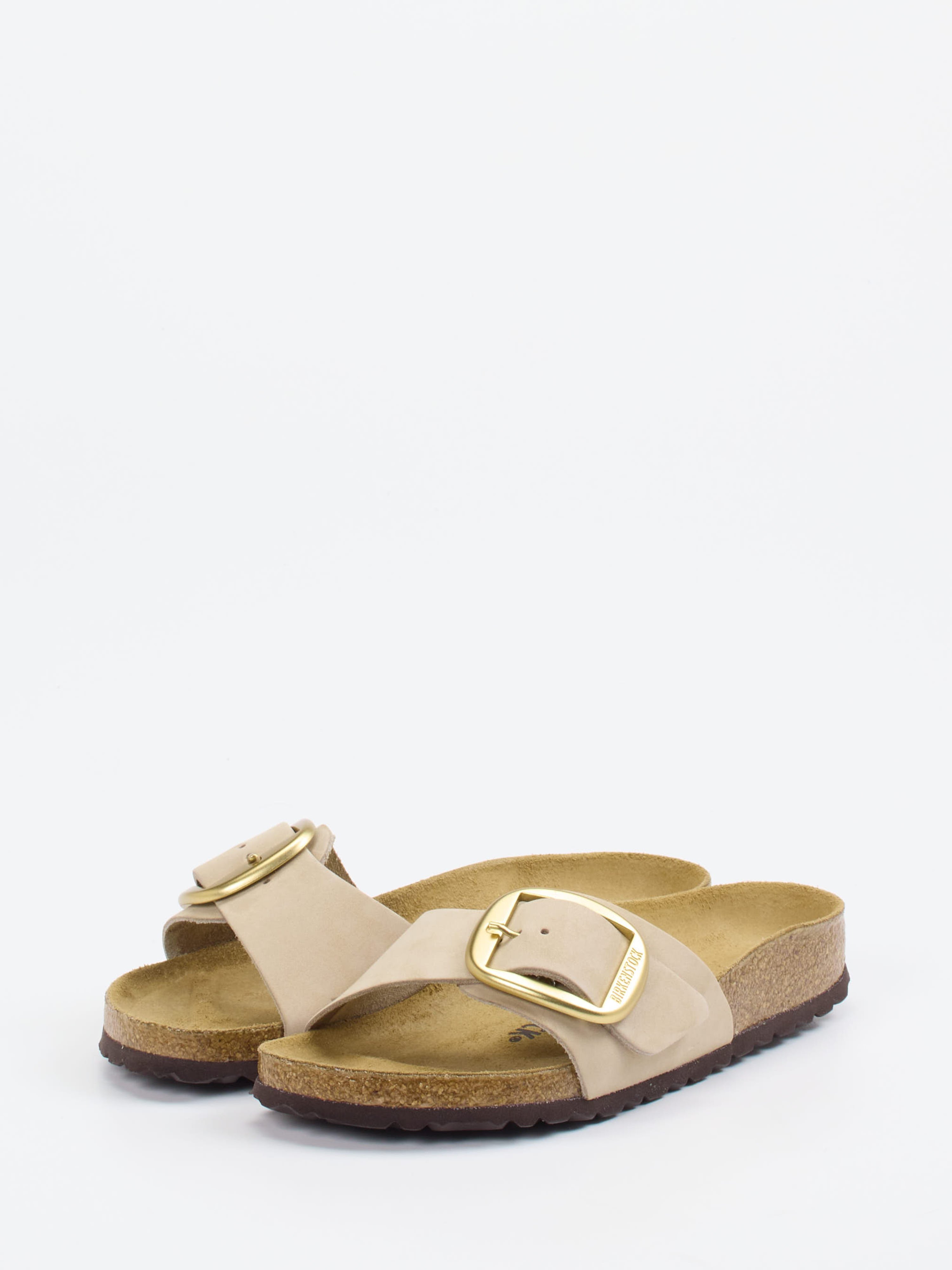 Pantolette Madrid Big Buckle beige 2110329000502