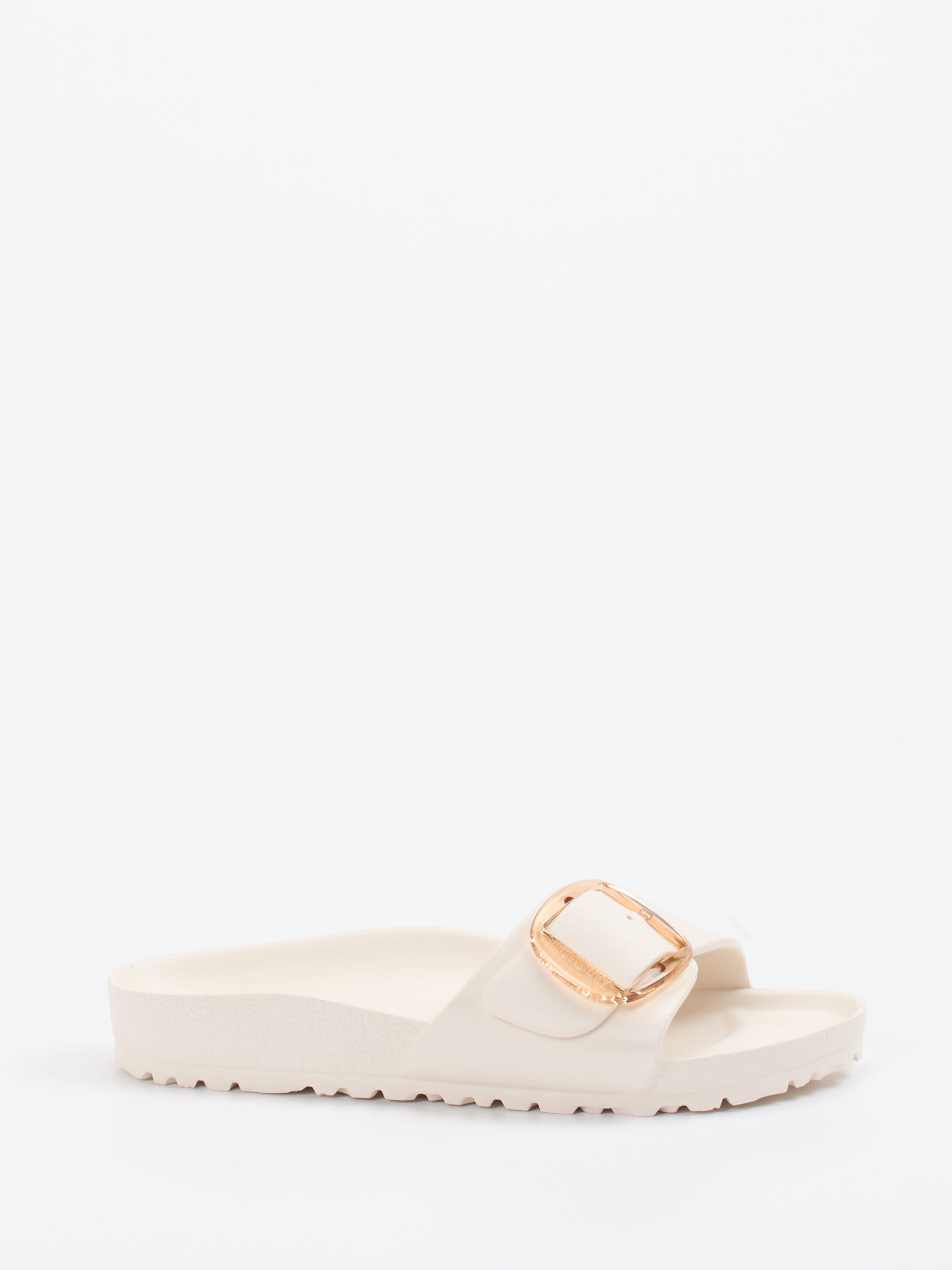 Badepantolette Madrid Big Buckle beige 7121399000301