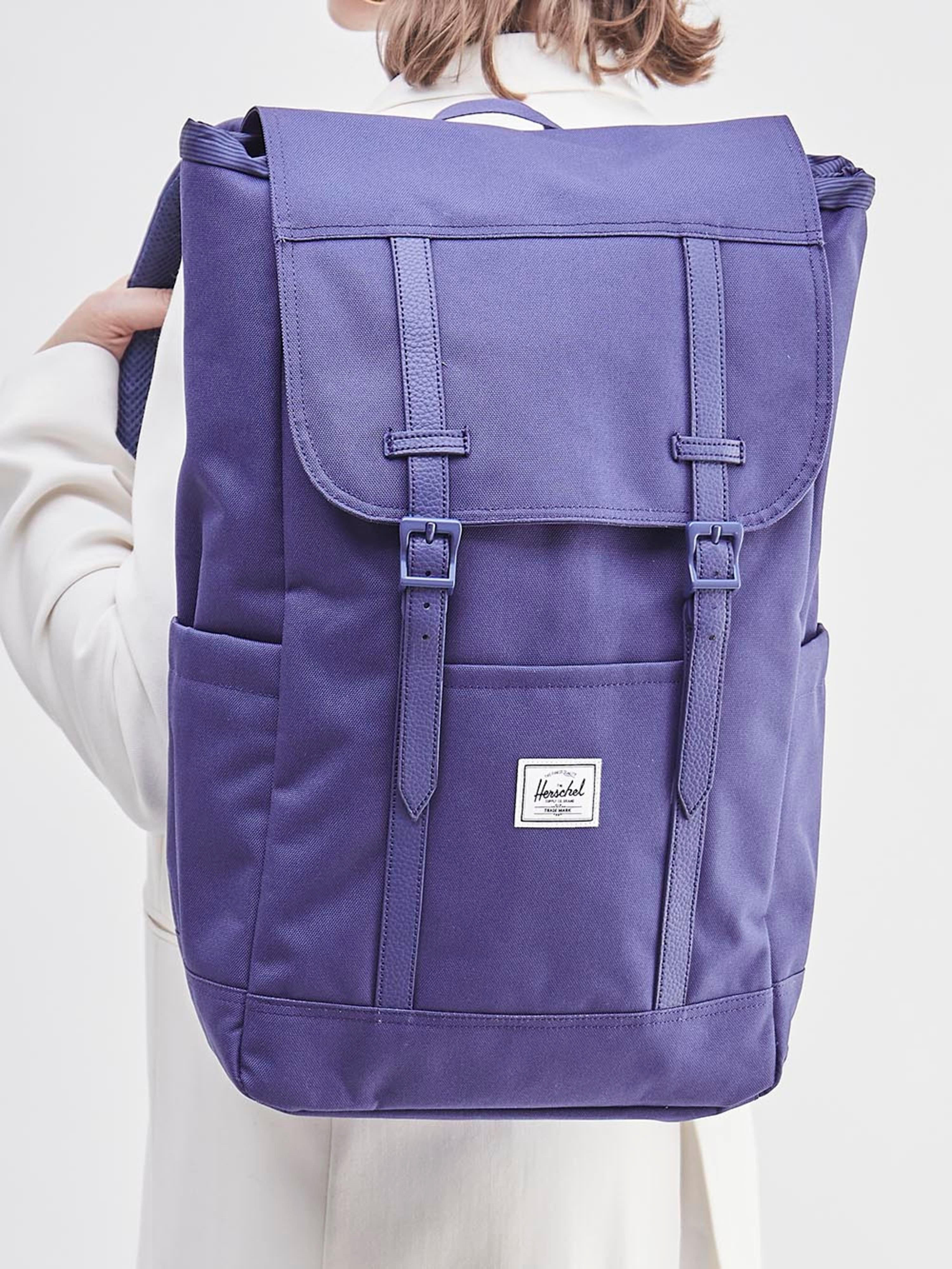 herschel backpack made in Supply Co. Unisex Classic Backpack, Grid - Black (Limited Edition), Standard and comfort Heritage Backpack - Black Diamond/Black