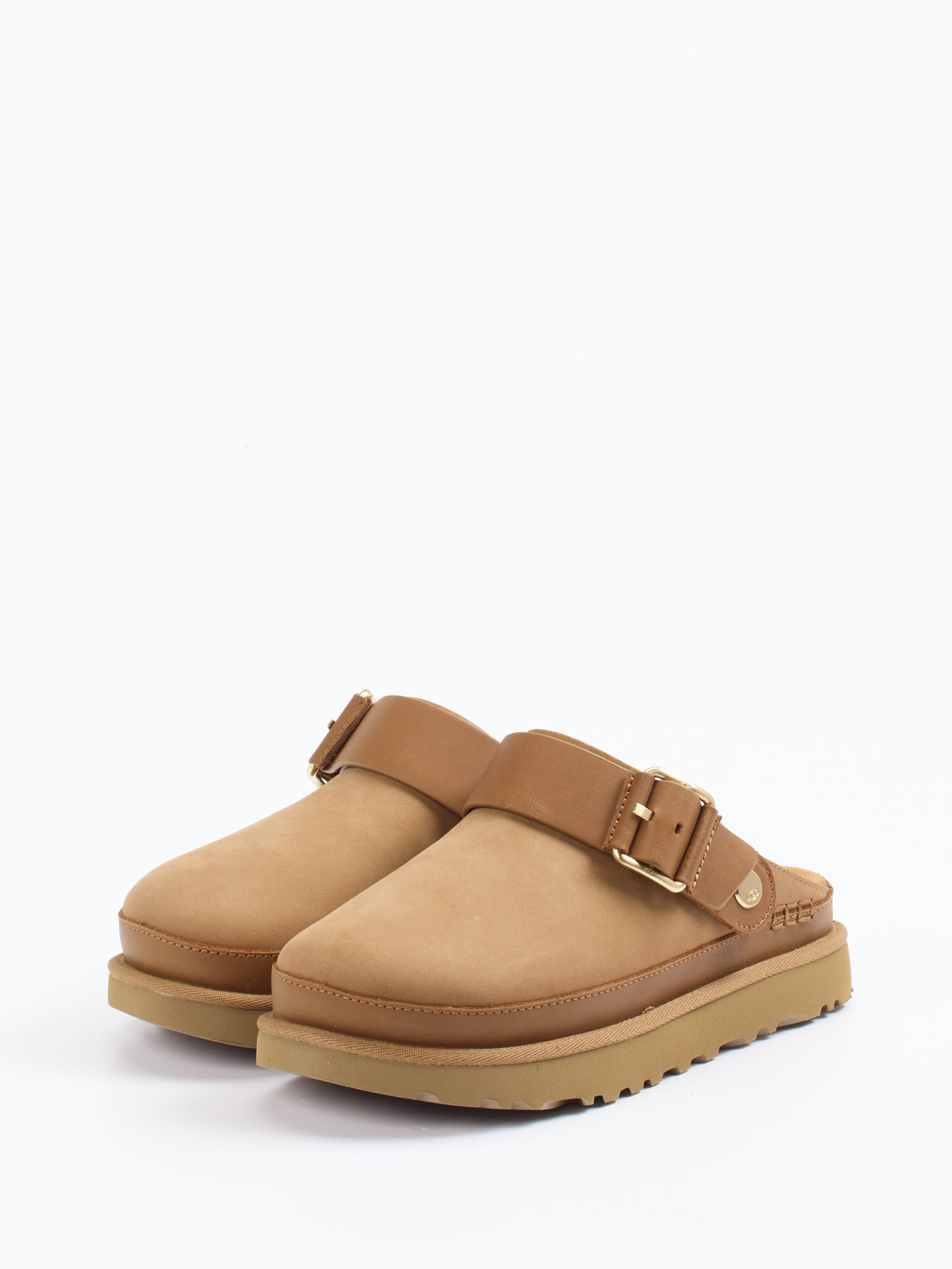 Pantolette W Goldenstar Villa braun 1175229000502
