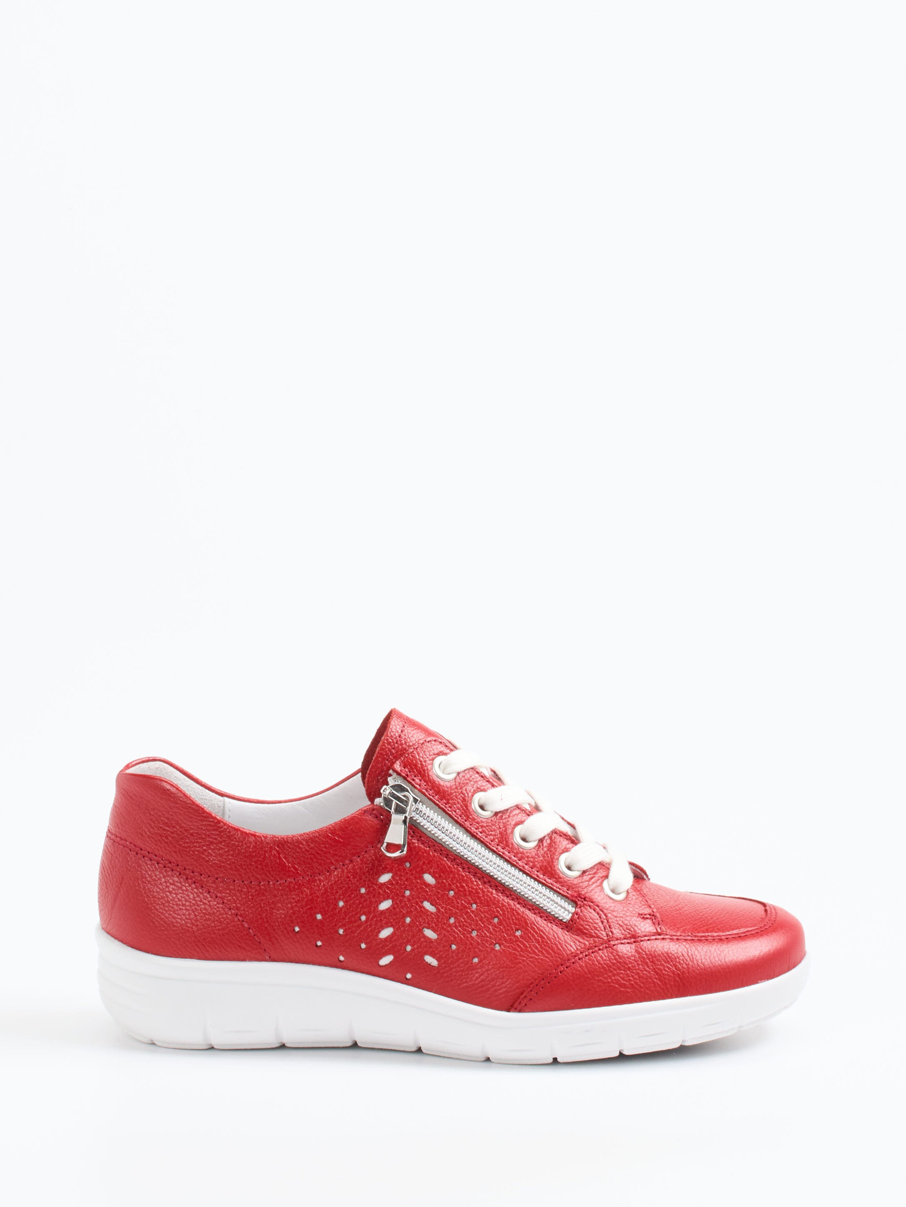 Schnürschuh Greta rot 2653559000701