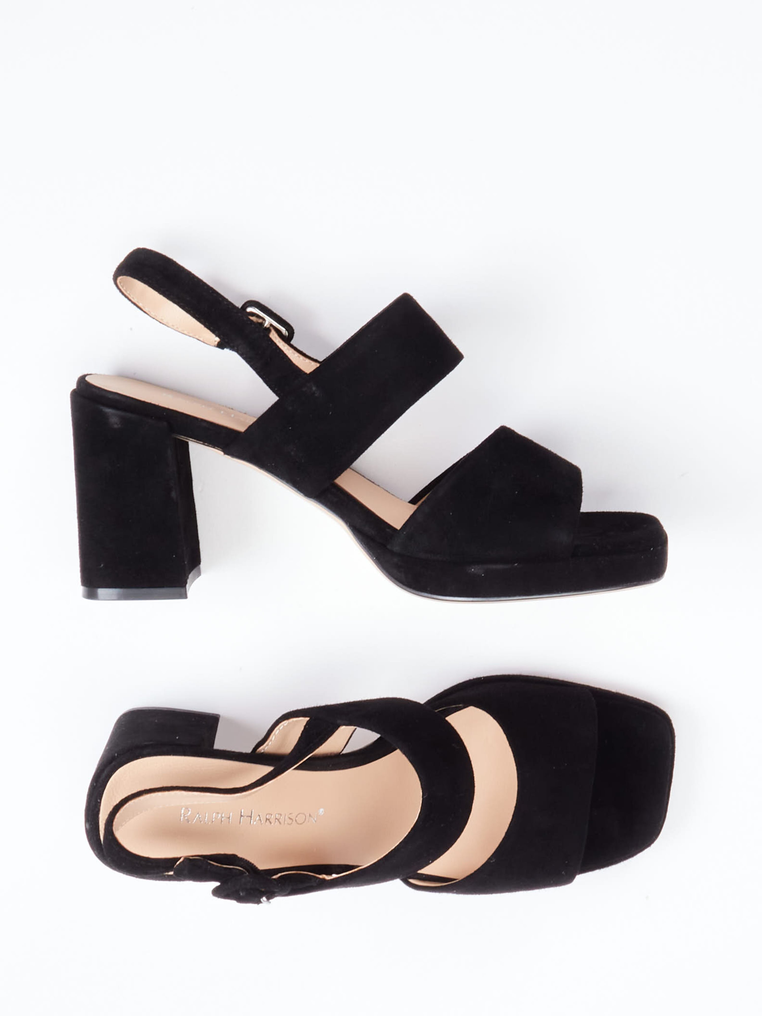 Plateau-Sandalette schwarz 1248009006204