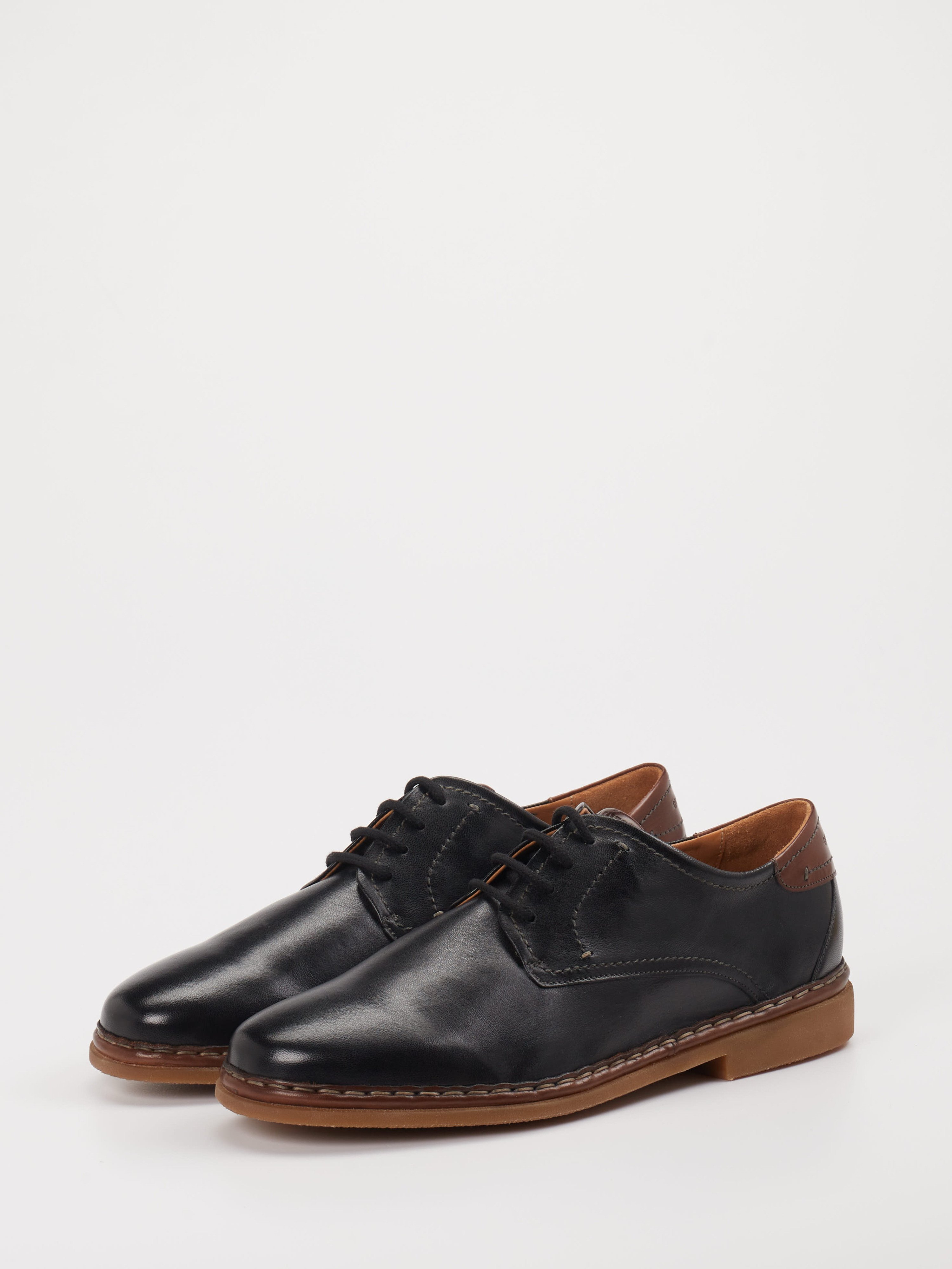 Schnürschuh schwarz 4610009125902