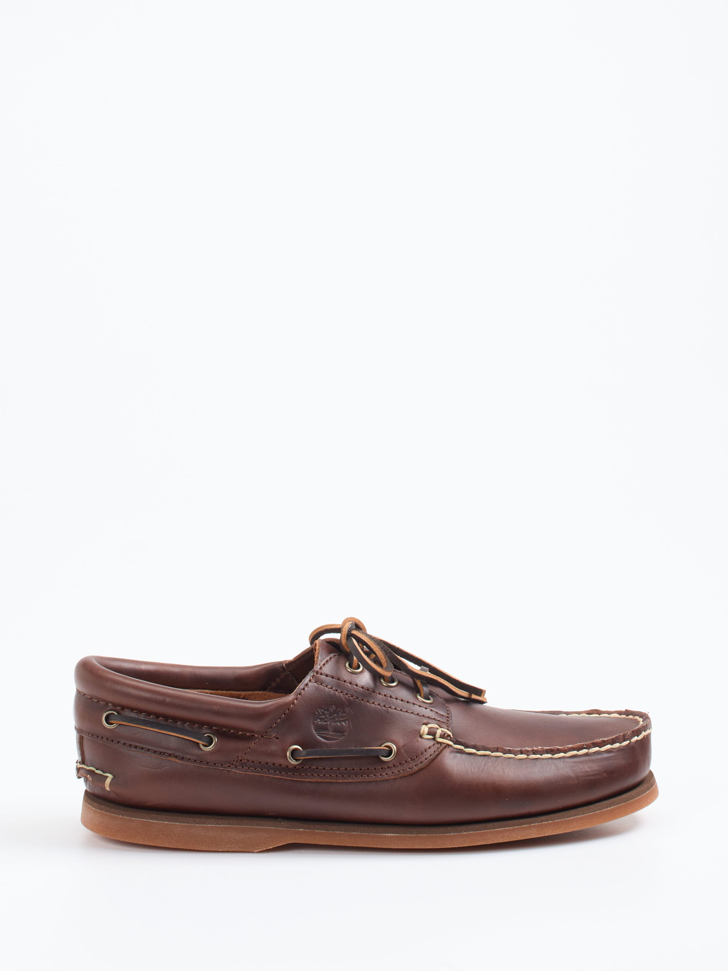Bootsschuh Classic Boat 3-Eye braun 4611209005101