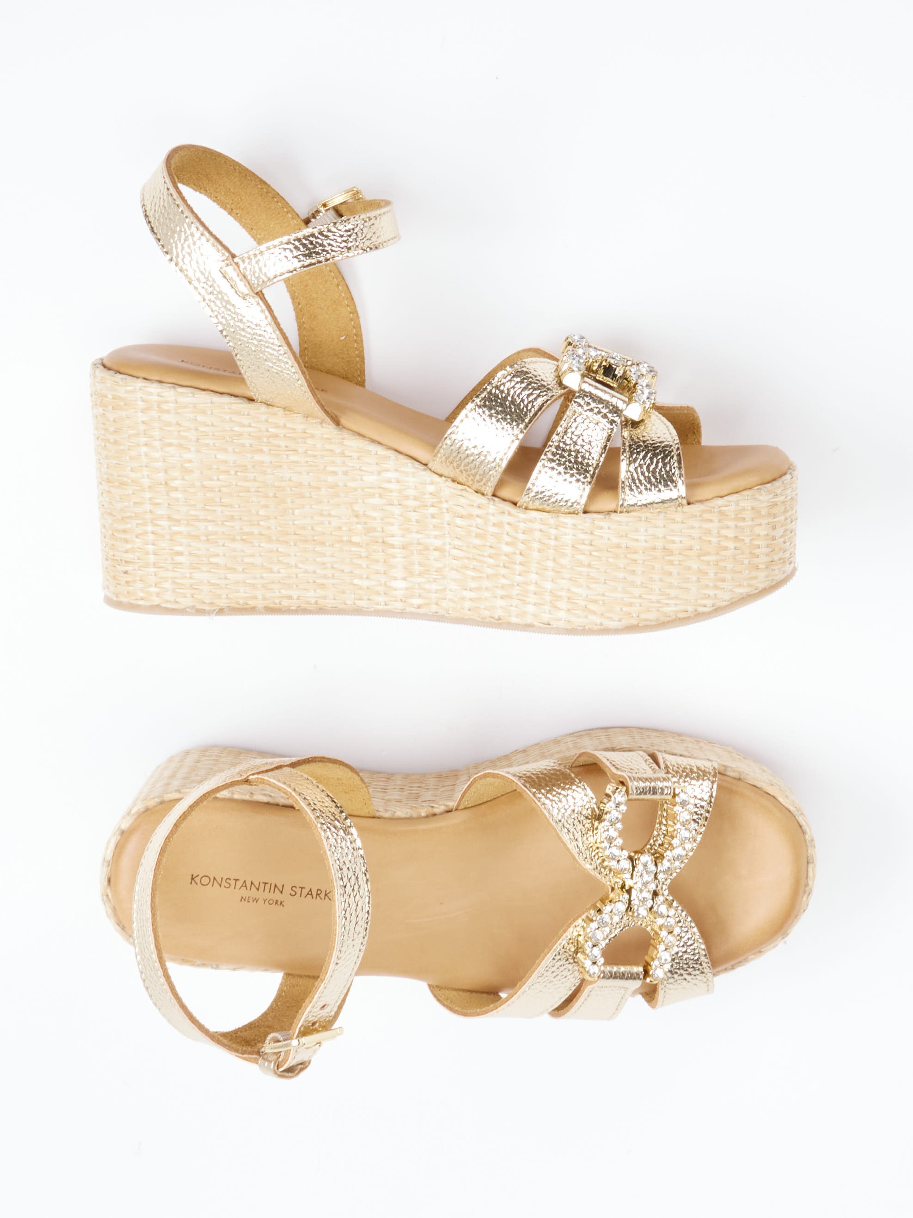 Keilsandalette gold 1259889001204