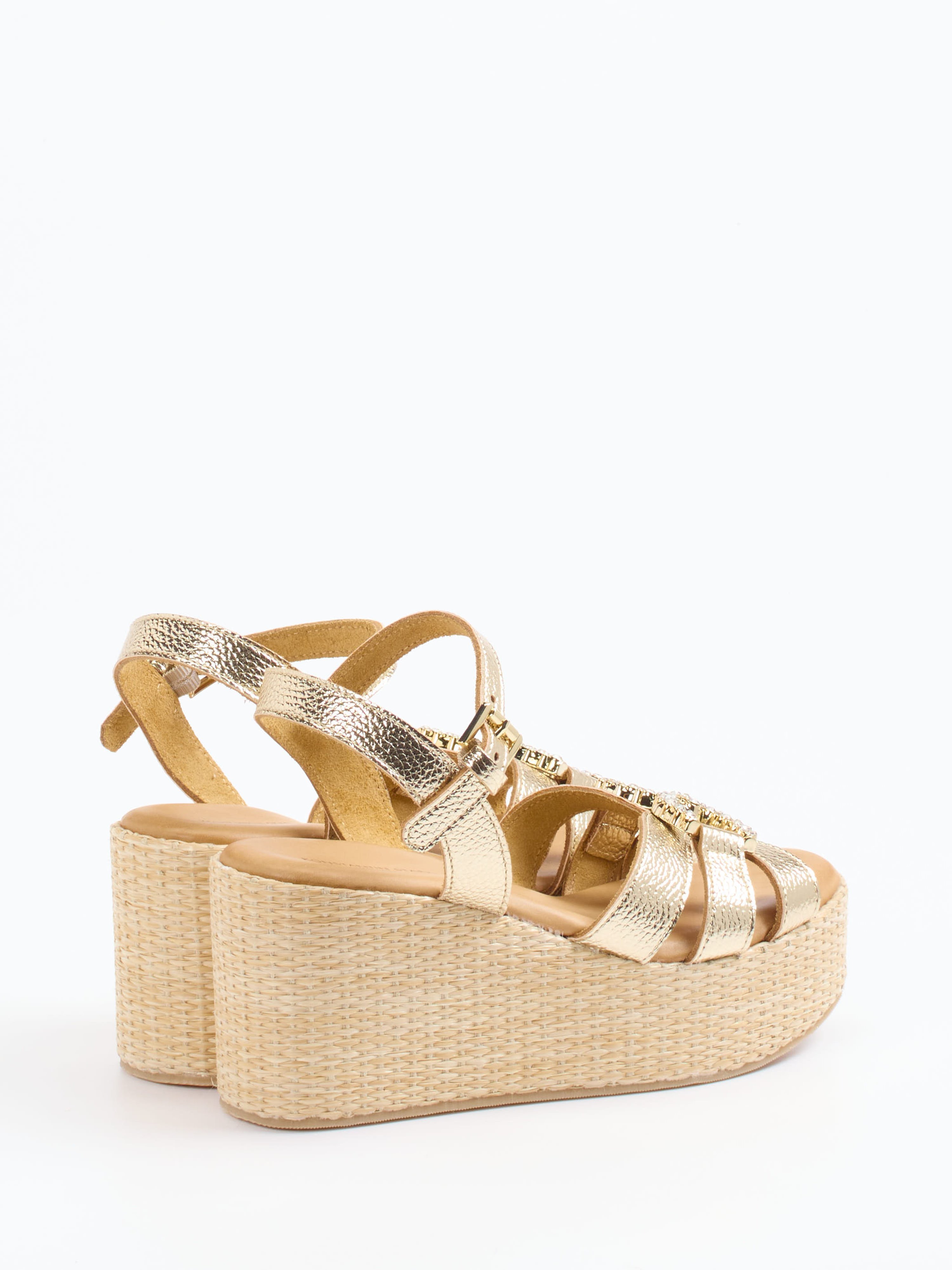 Keilsandalette gold 1259889001203