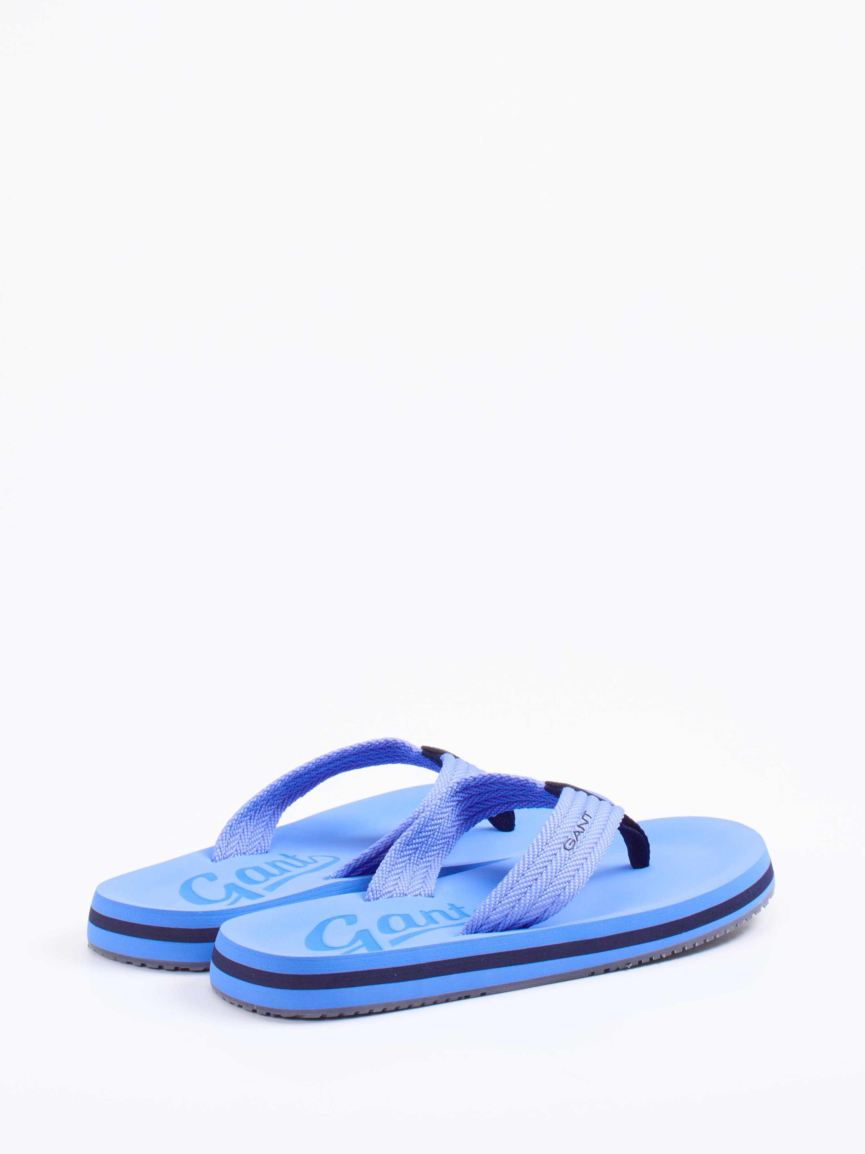 Badepantolette Brodale blau 7421159000703