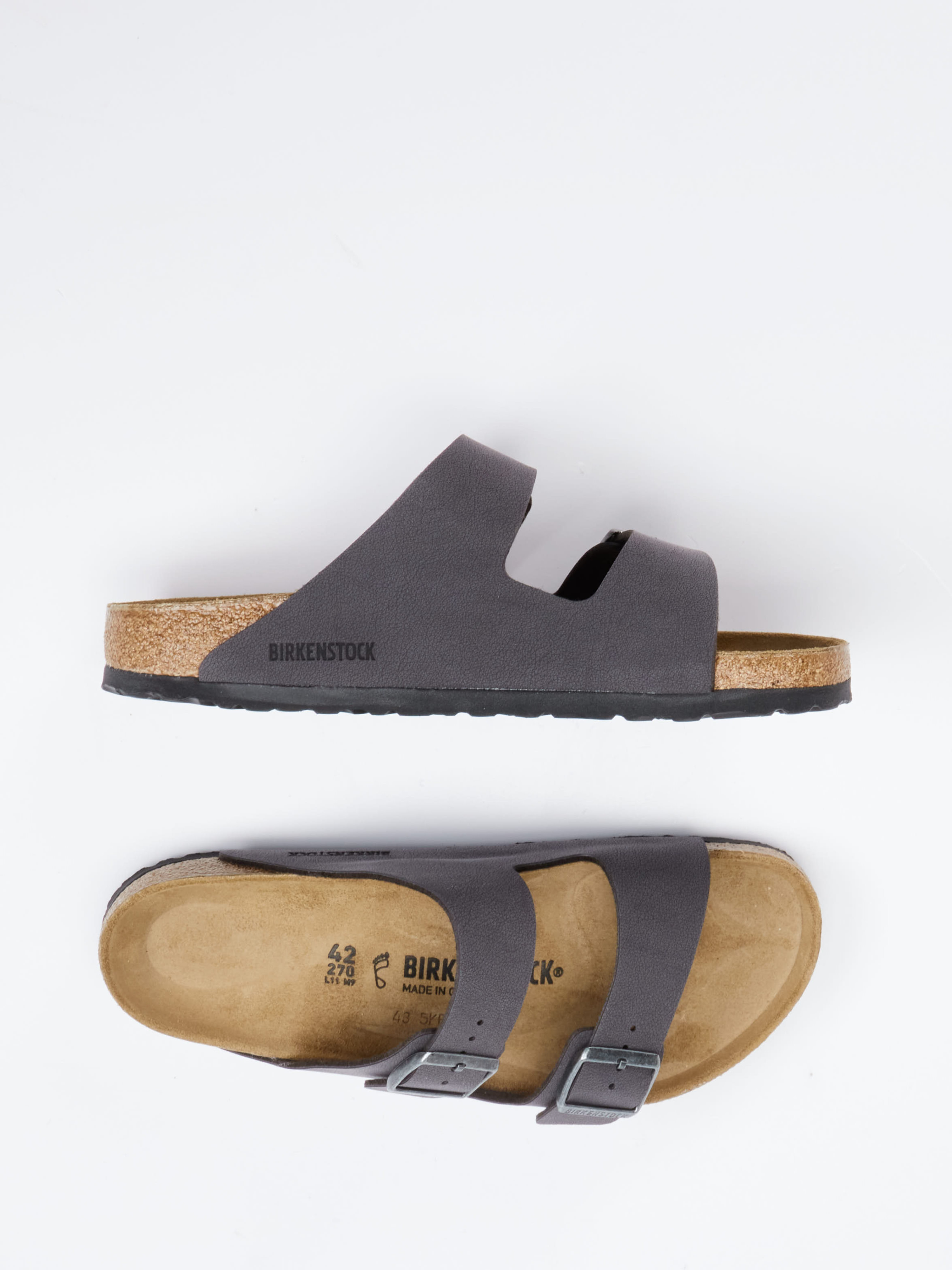 Pantolette Arizona BS grau 4110409001204