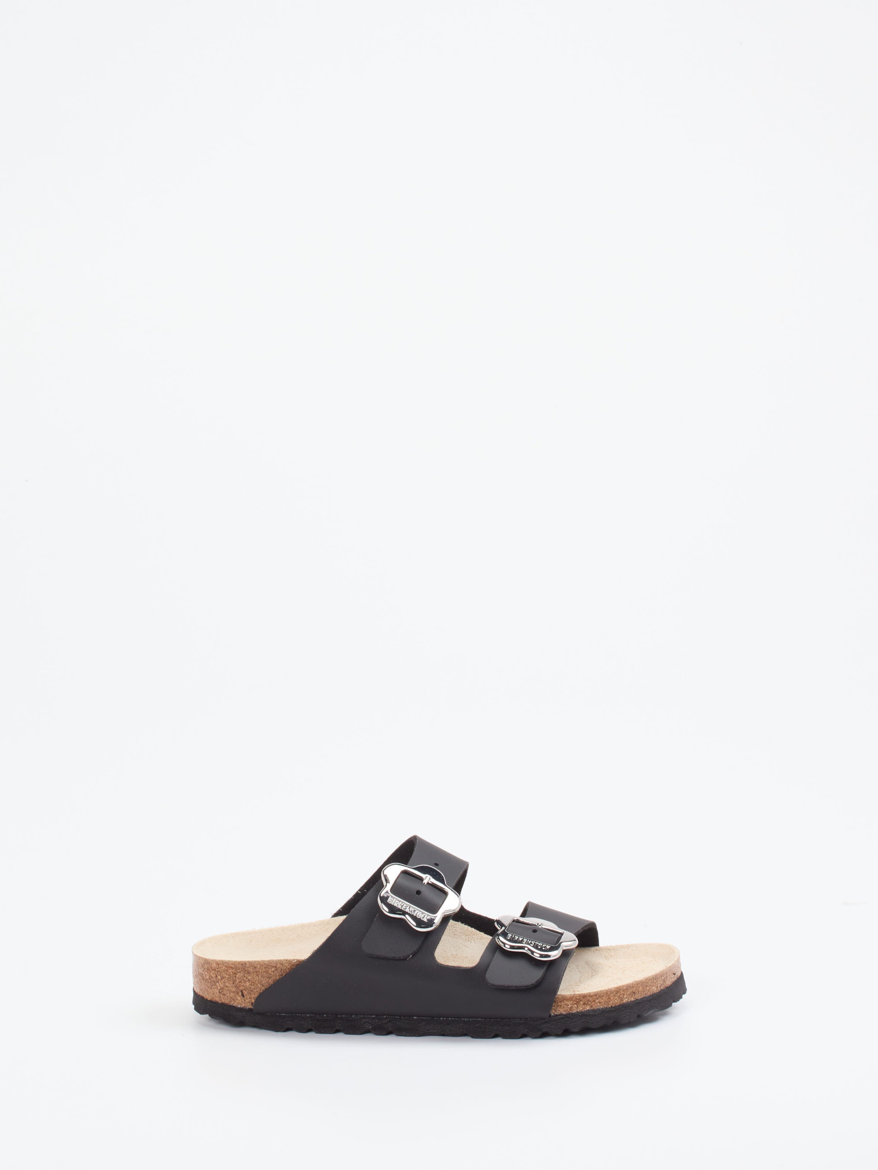 Pantolette Arizona Flower Buckle Kids schwarz 6110009000301
