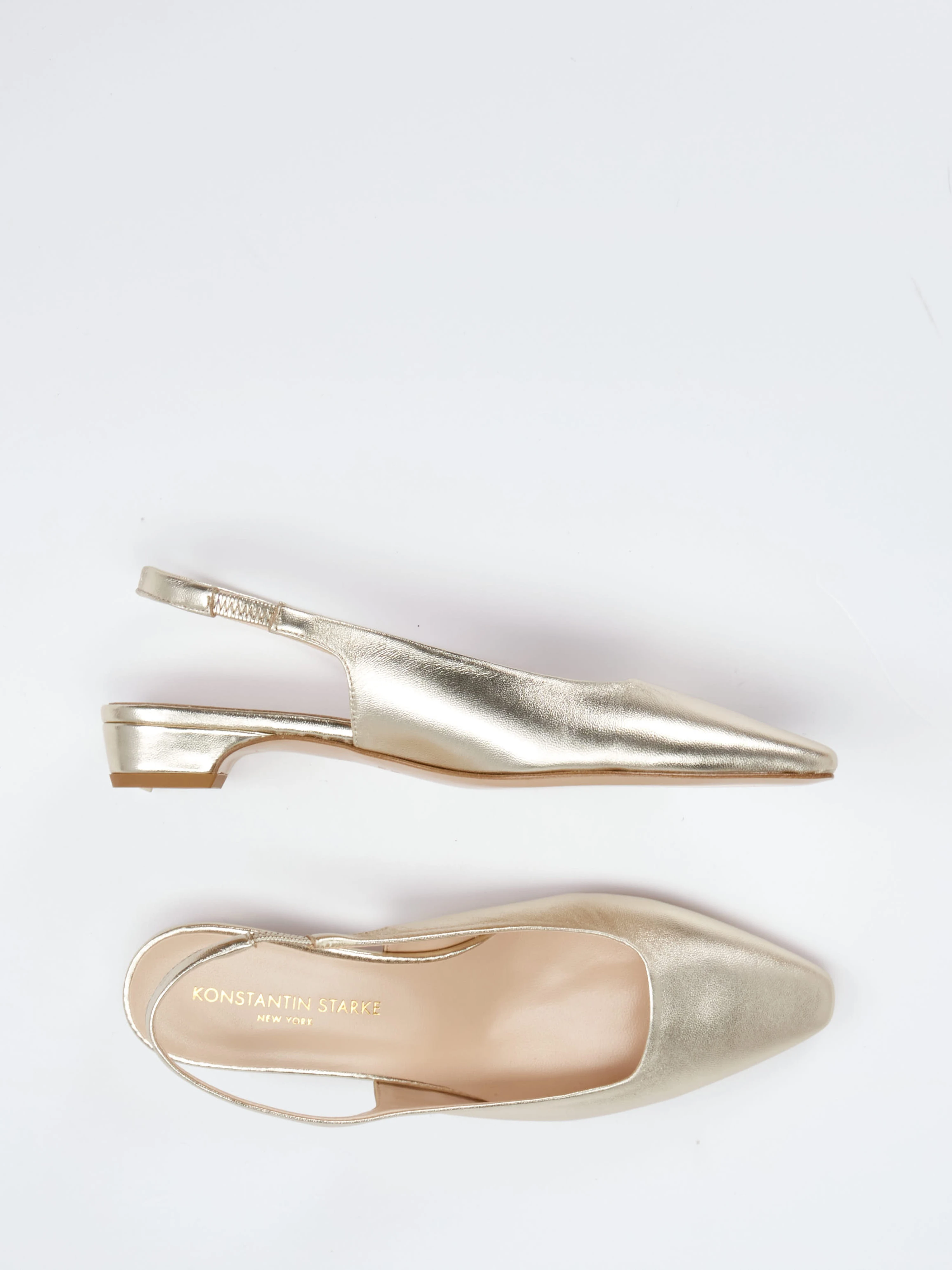 Slingpumps gold 1302889000504