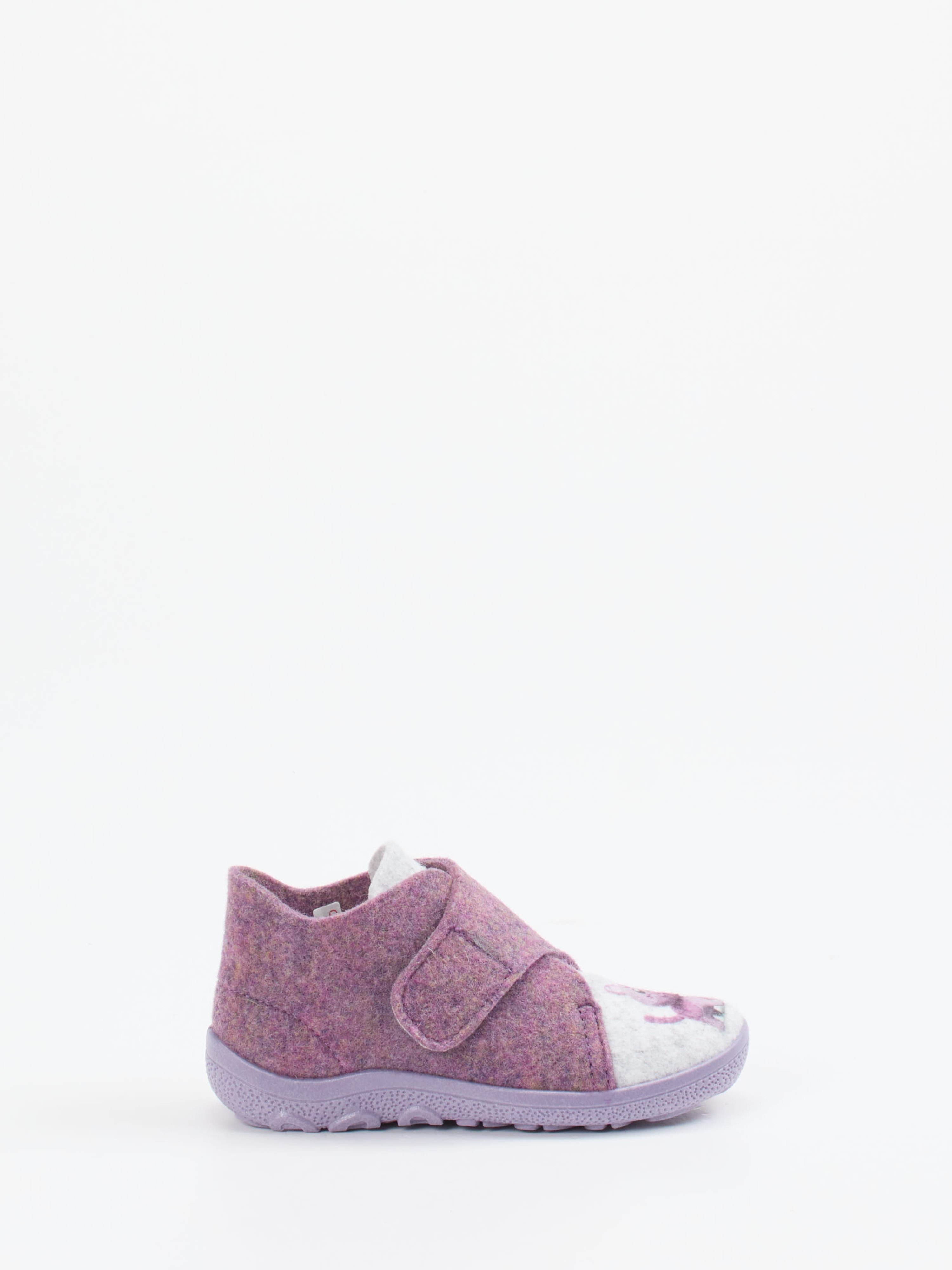 Hausschuh Klett hoch Wa-Fu blau 7672119000101