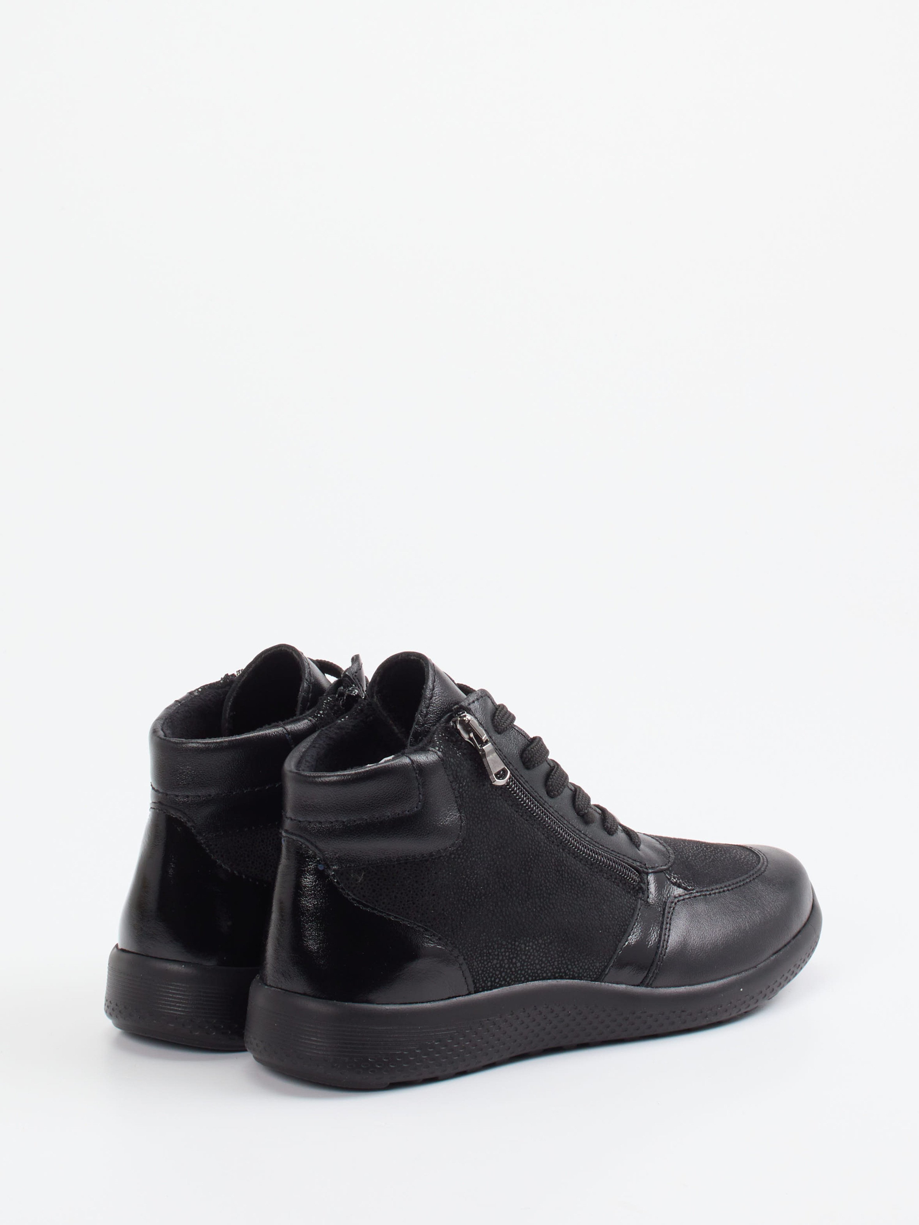 Schnürstiefelette schwarz 2751009038703