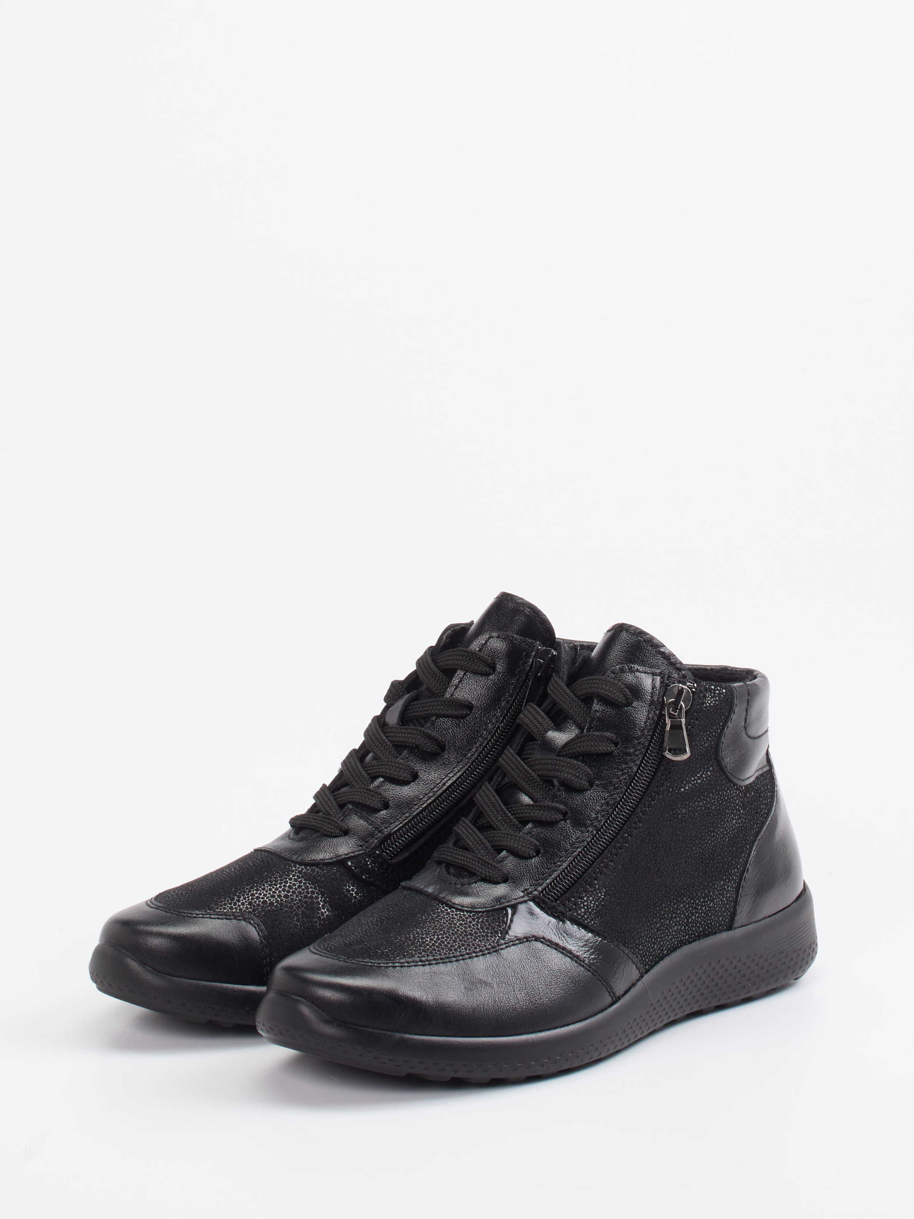Schnürstiefelette schwarz 2751009038702