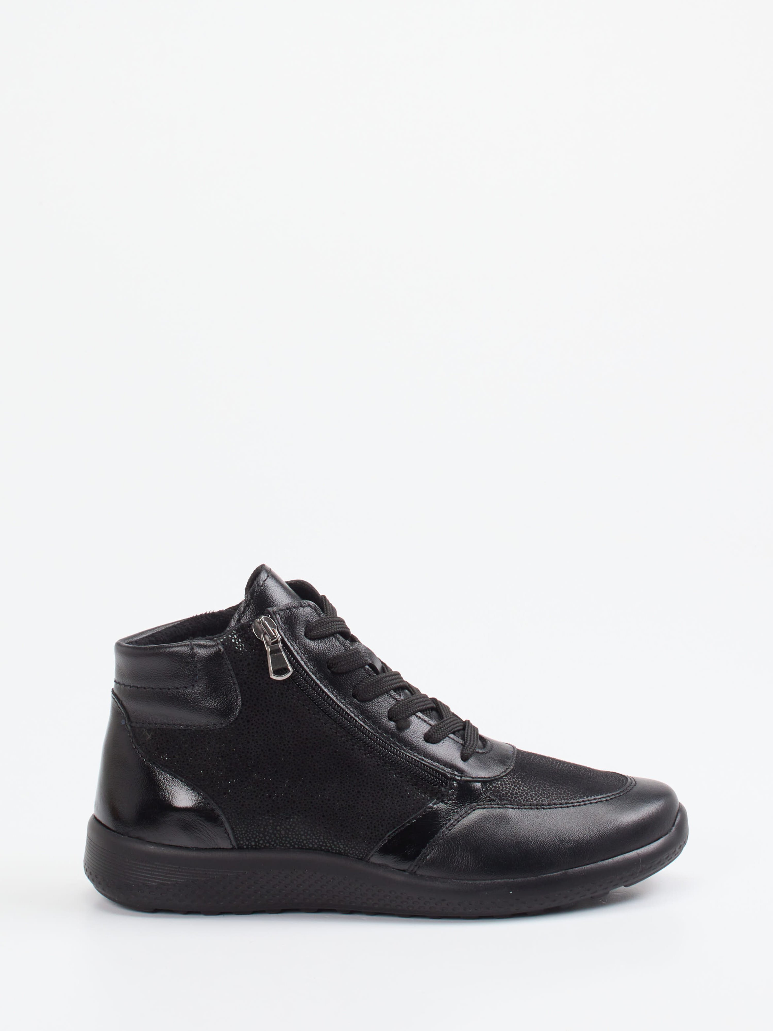 Schnürstiefelette schwarz 2751009038701