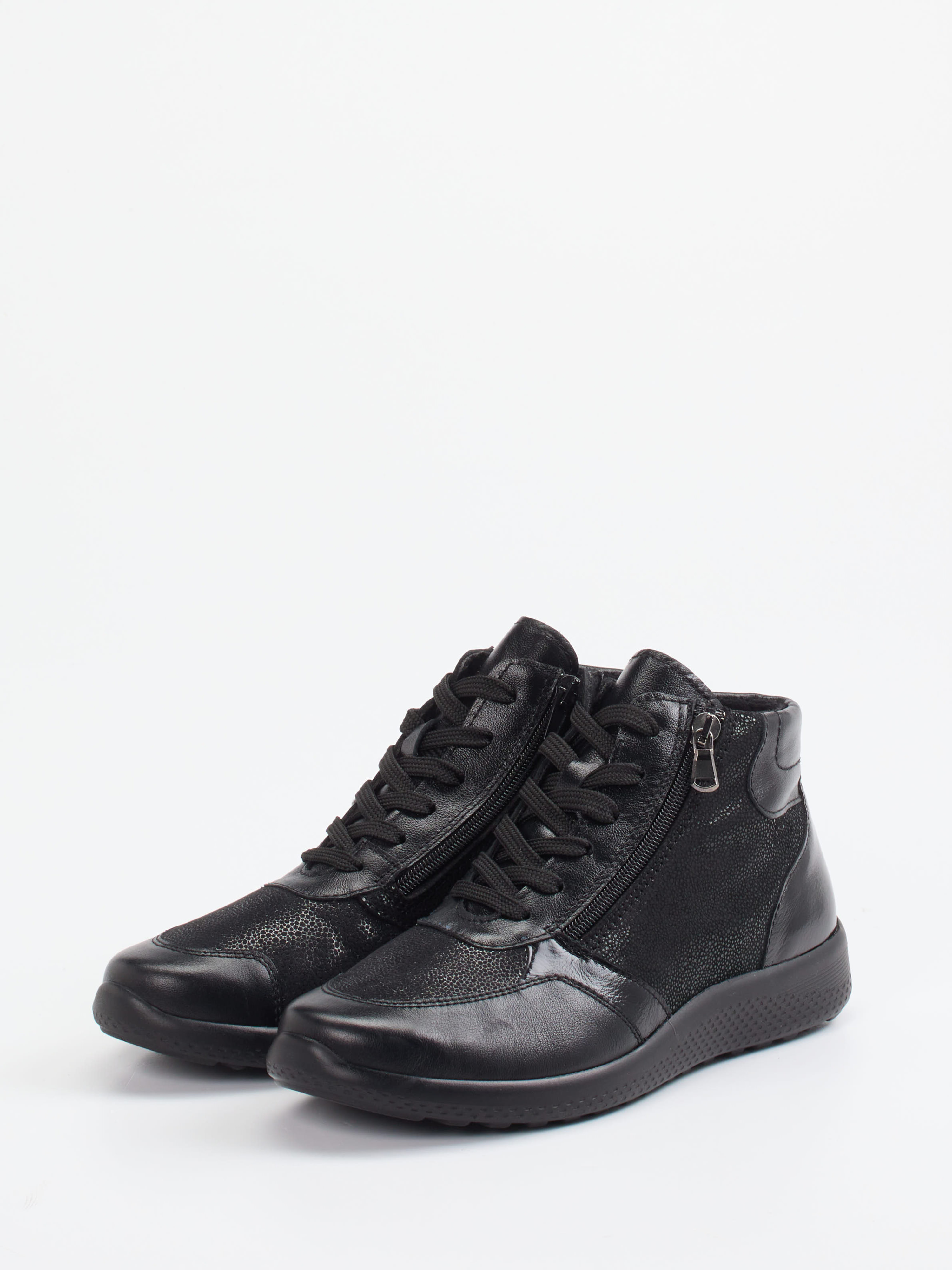 Schnürstiefelette schwarz 2751009038702