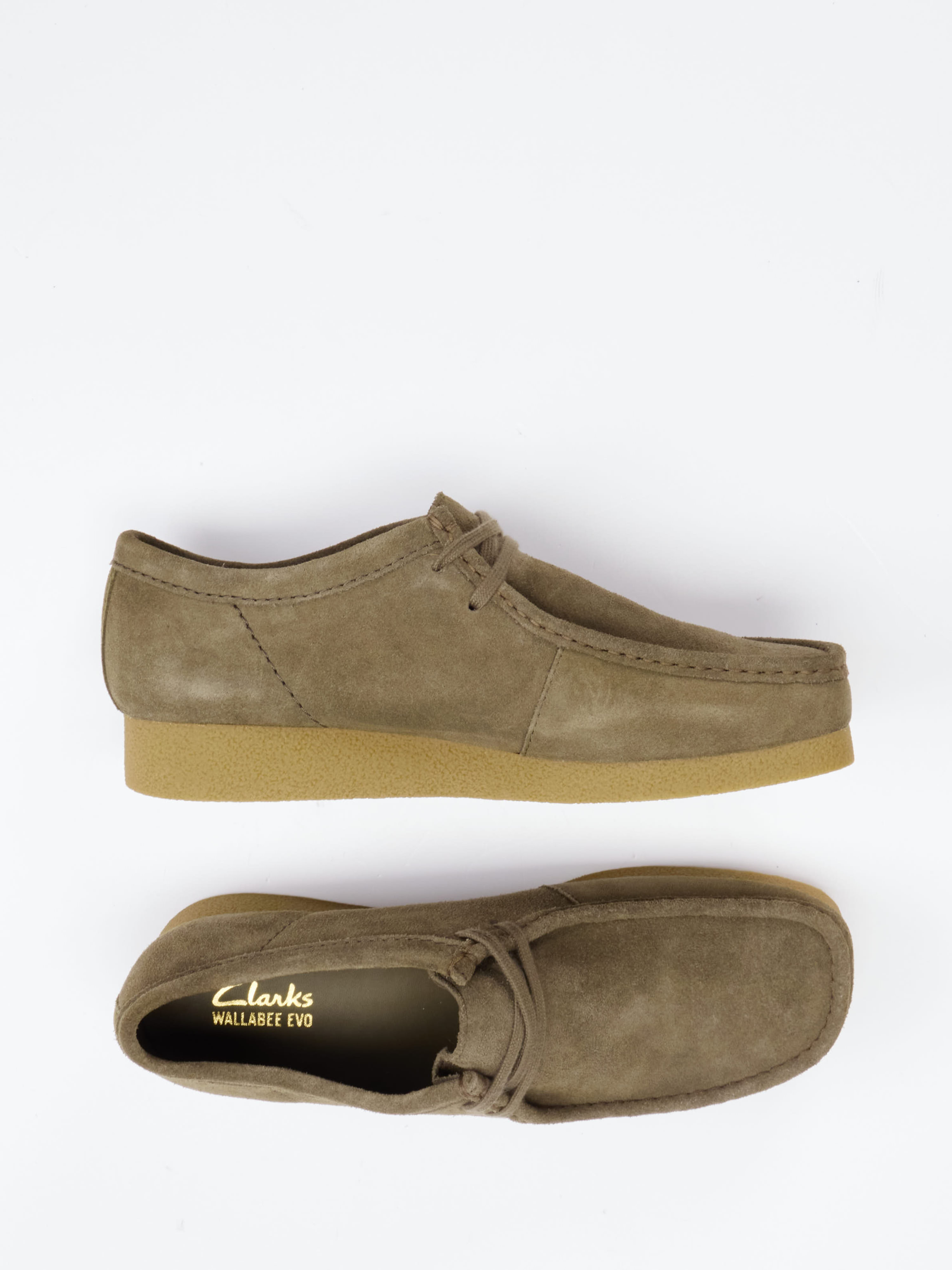 Schnürschuh Wallabee Evo grün 4610629002504