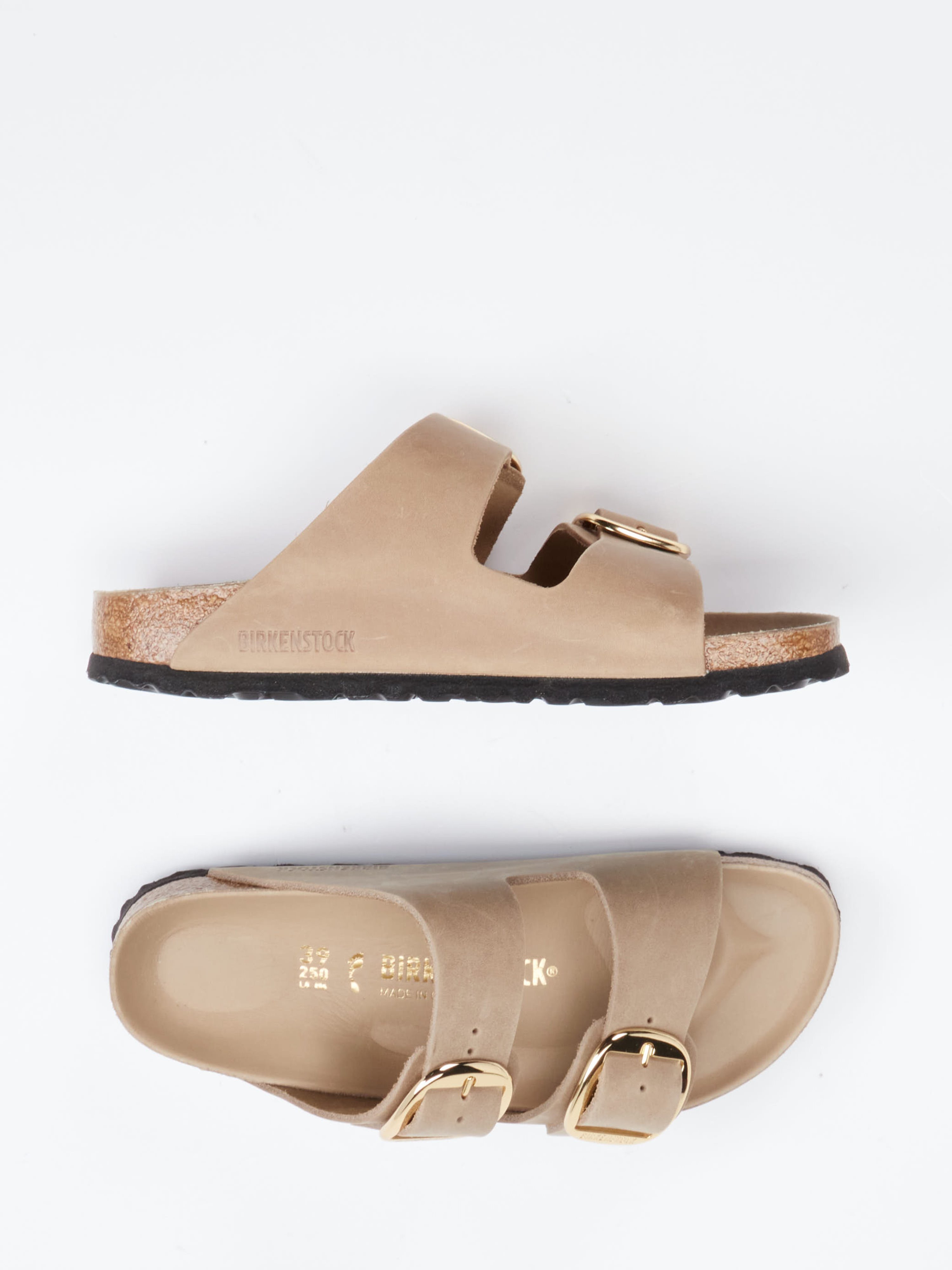 Pantolette Arizona Big Buckle braun 2110269000104