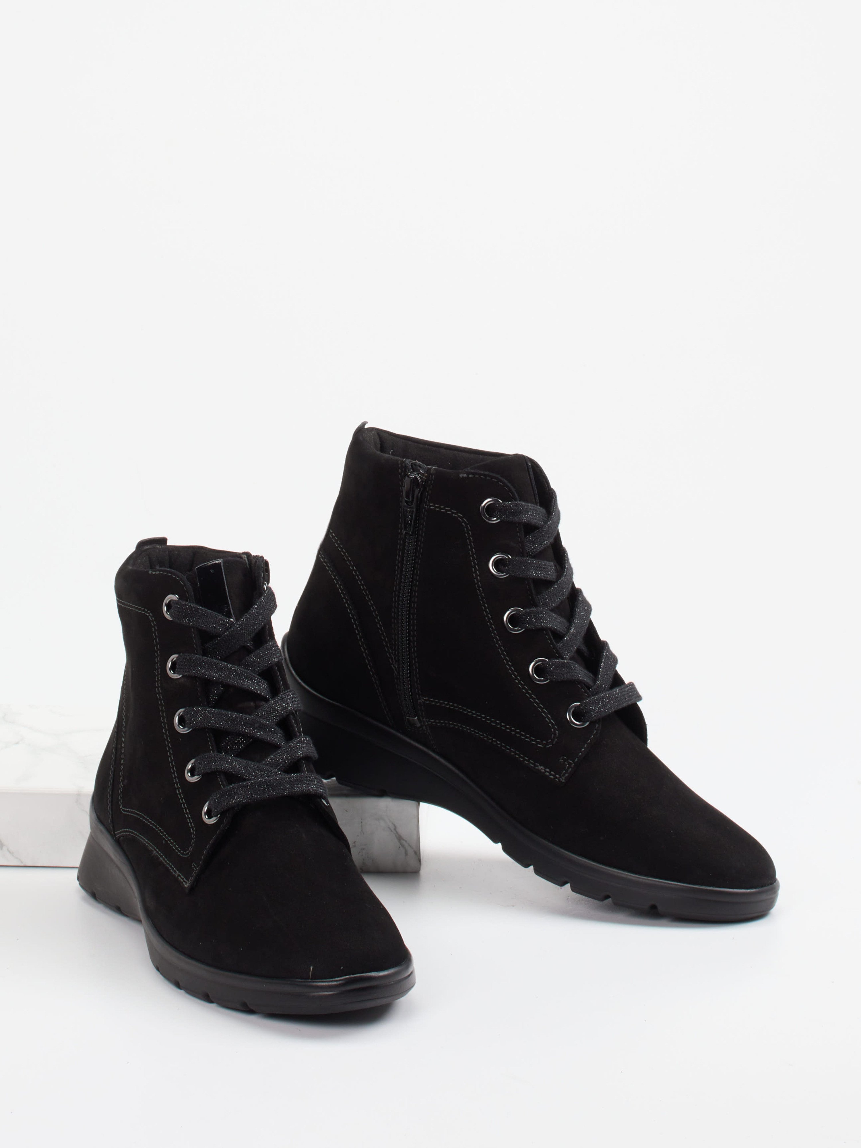 Schnürstiefelette schwarz 2751009039004