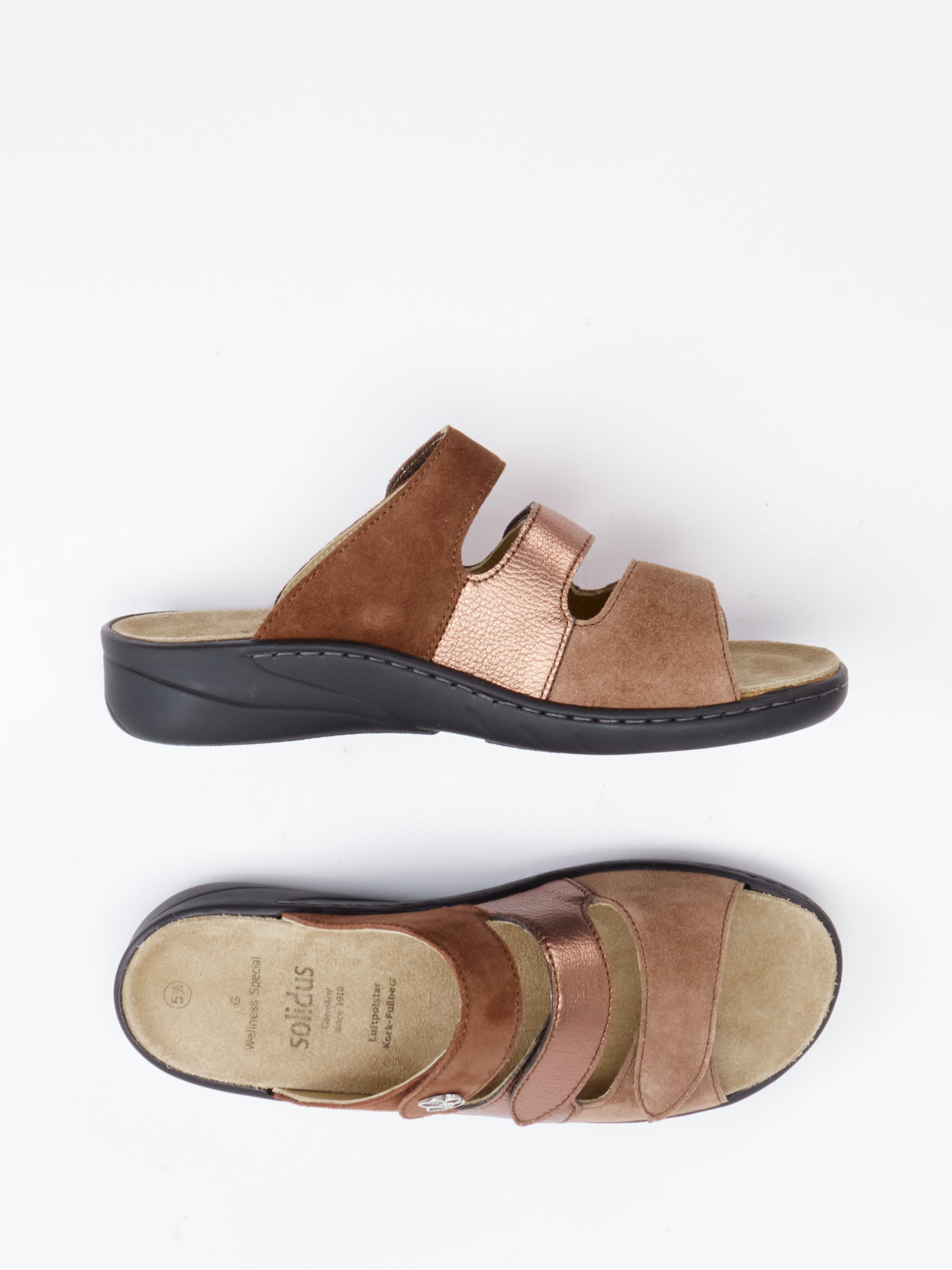 Pantolette Wellness Spezial braun 2151252000104