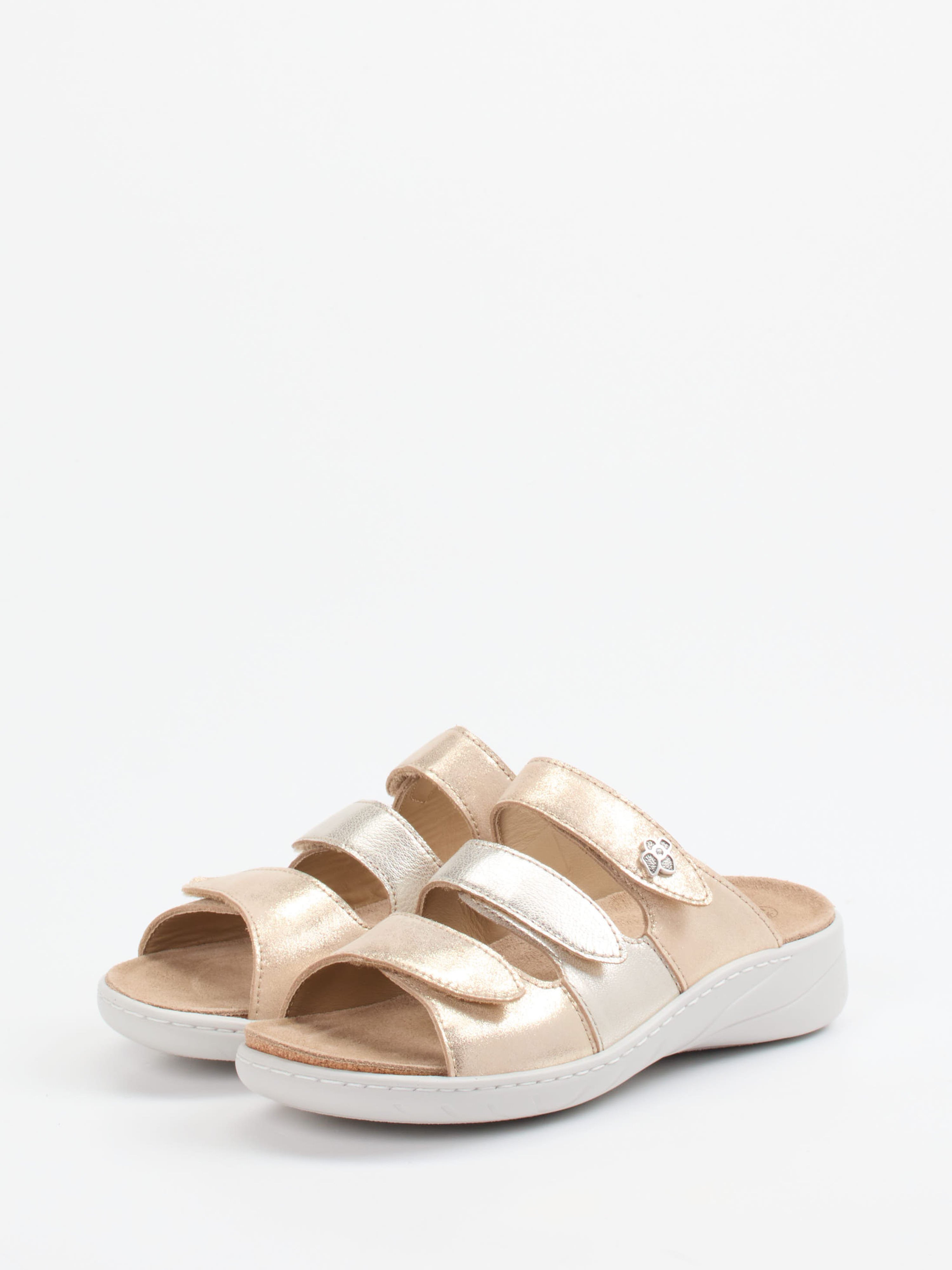 Pantolette Wellness Spezial beige 2151359000402