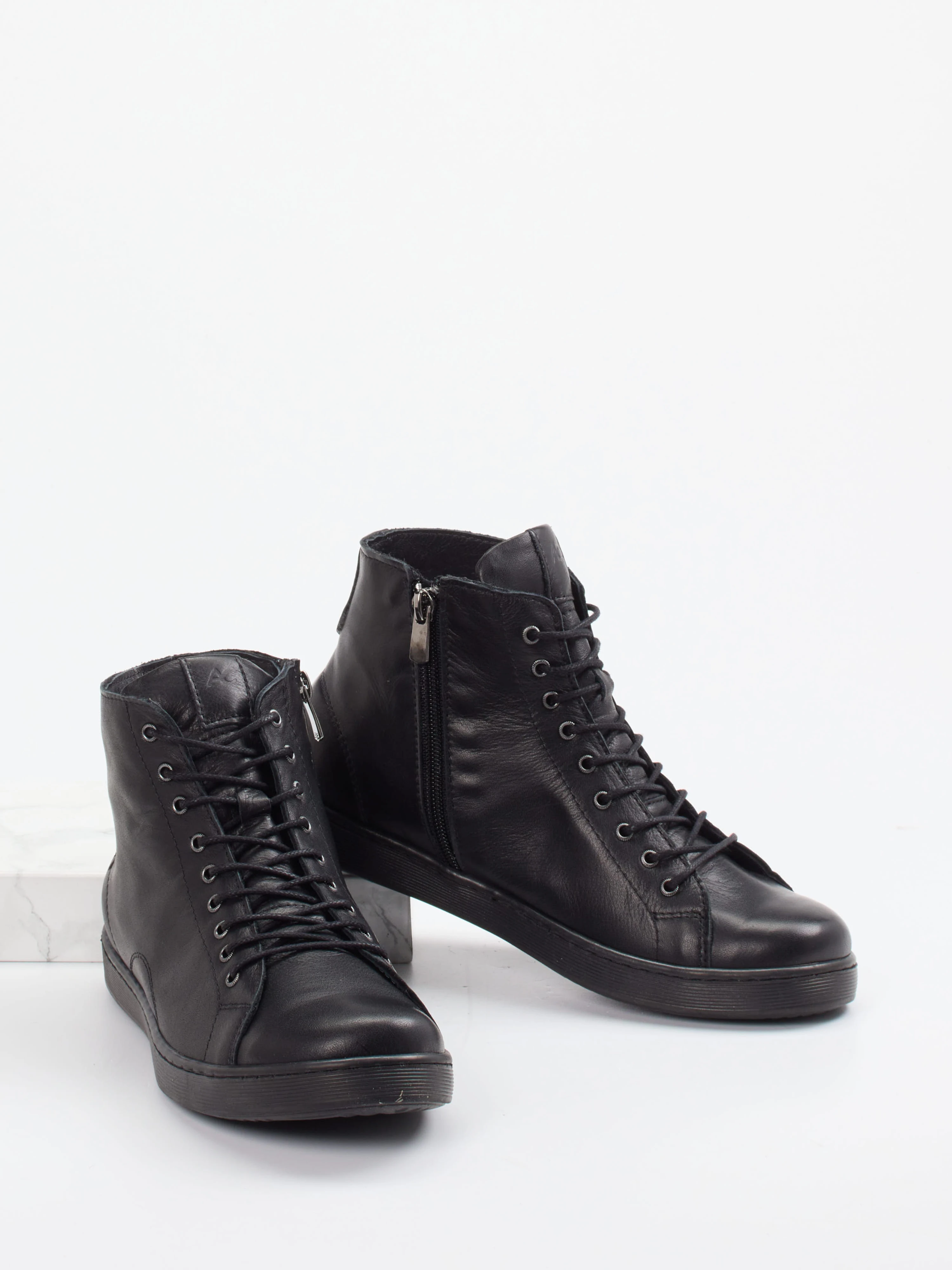 Schnürstiefelette schwarz 2751009039404