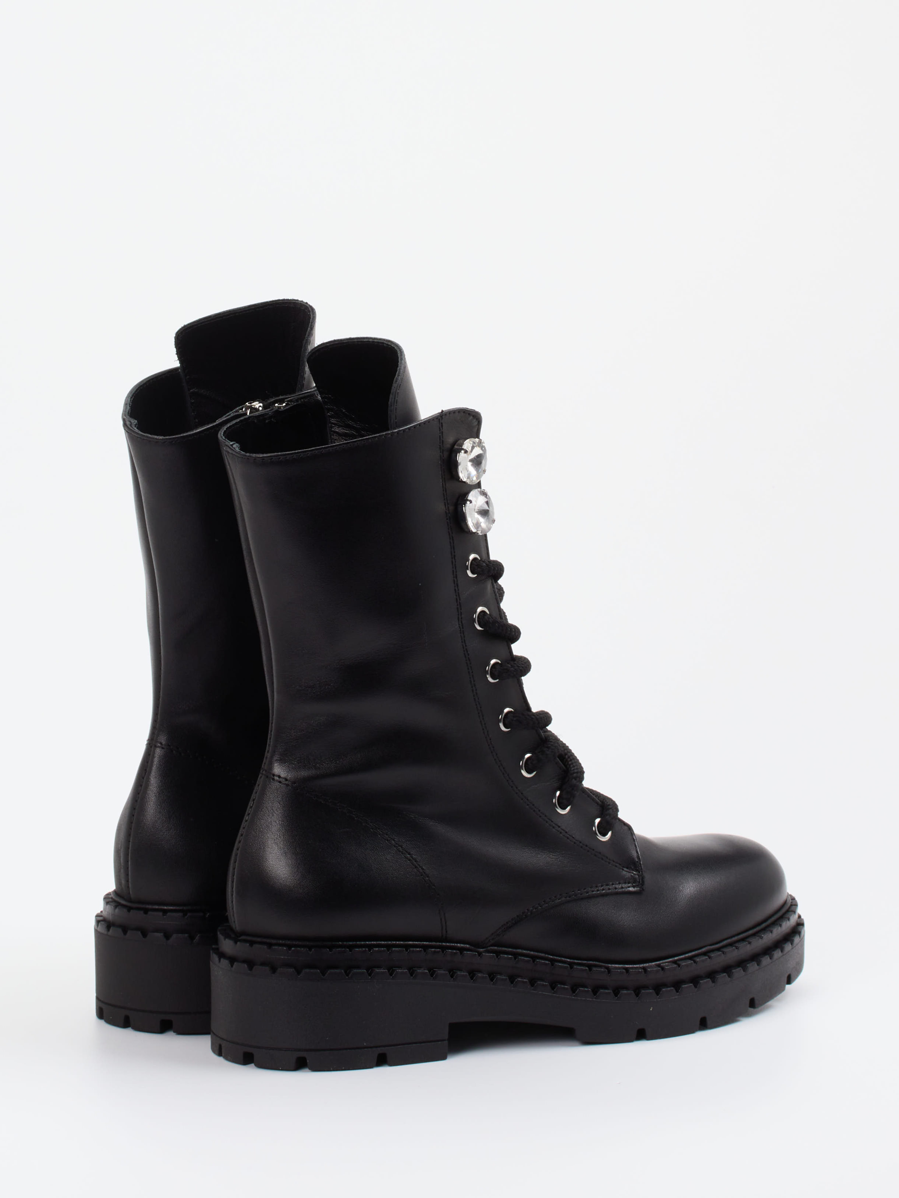 Schnürstiefelette schwarz 1725009010703