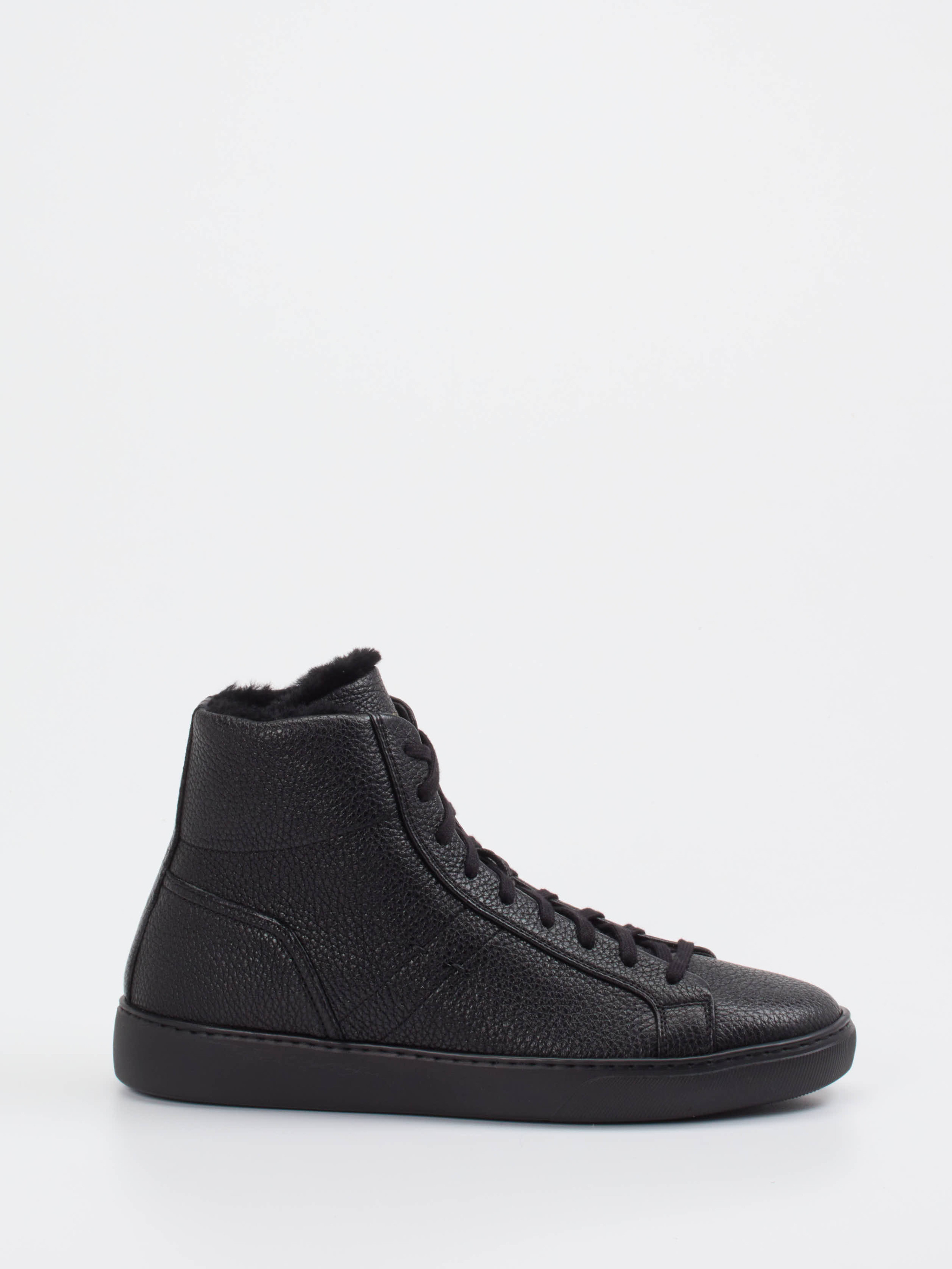 Fell-Wintersneaker Boris schwarz 4861009055701
