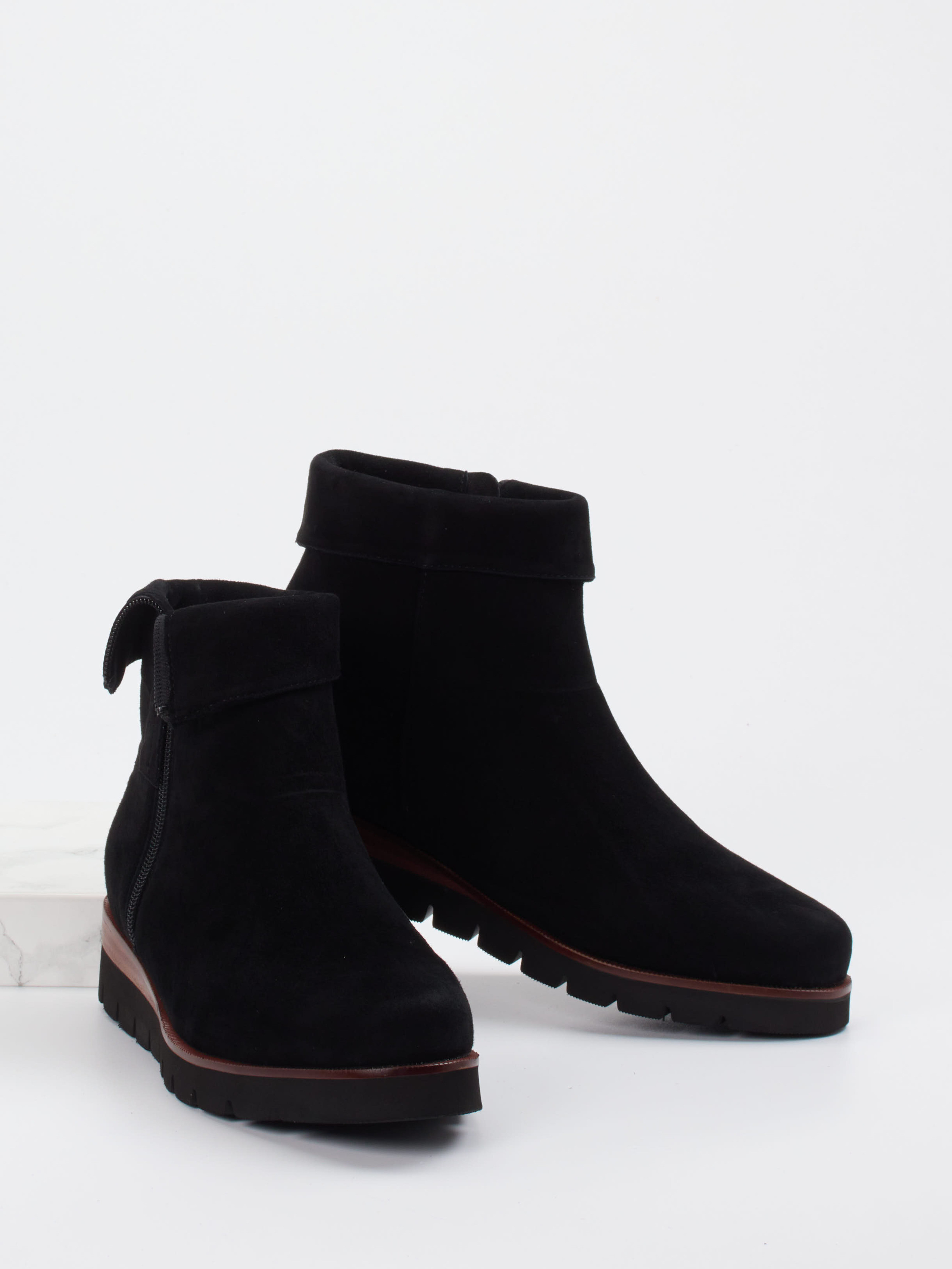 Schnürstiefelette schwarz 1723009019404