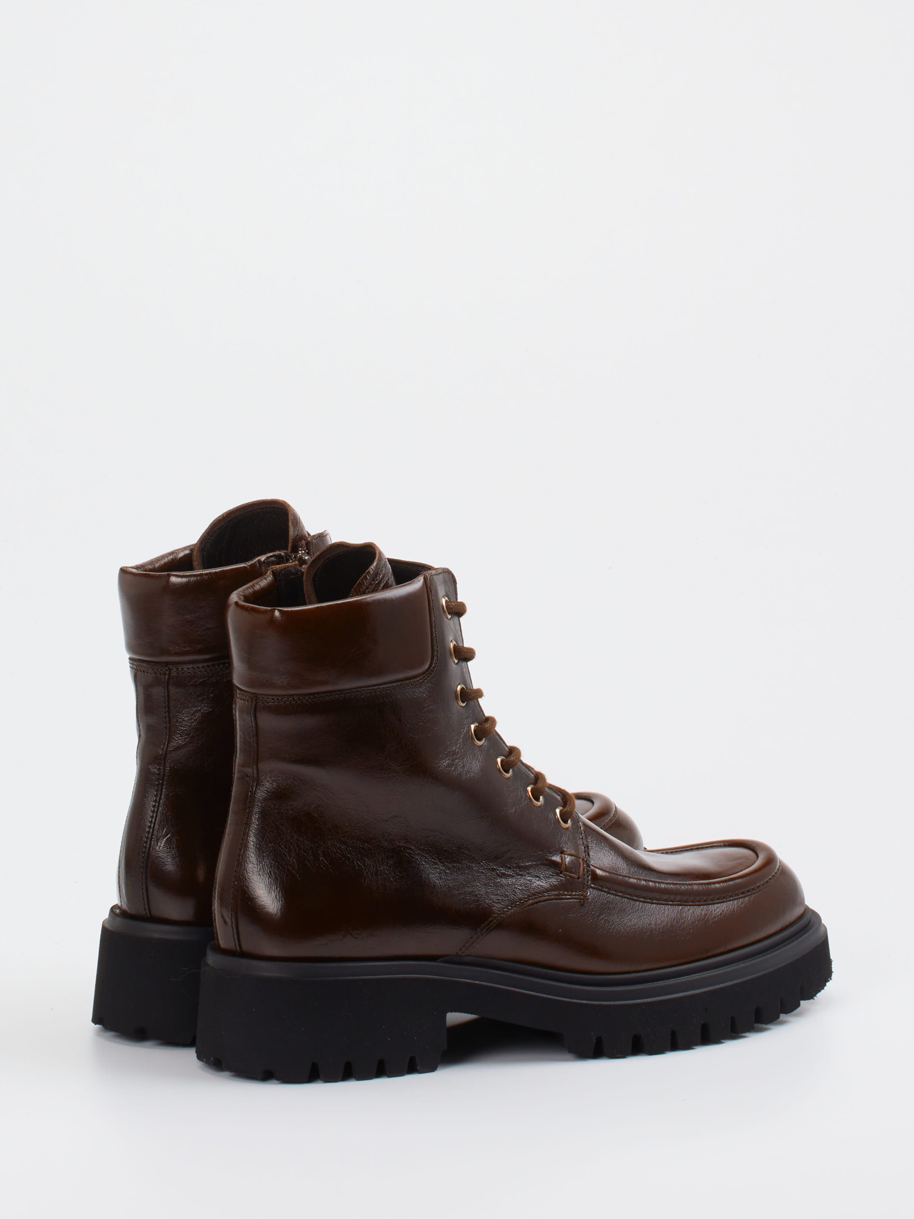 Schnürstiefelette braun 1725209000803