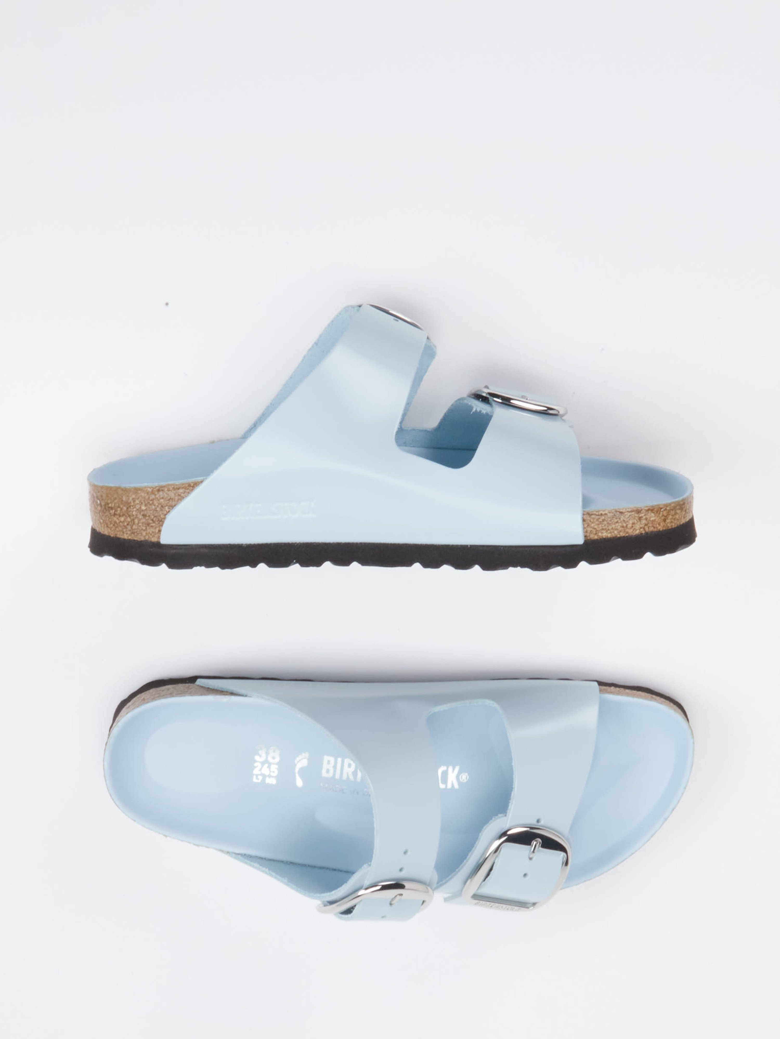 Pantolette Arizona Big Buckle blau 2110199001004