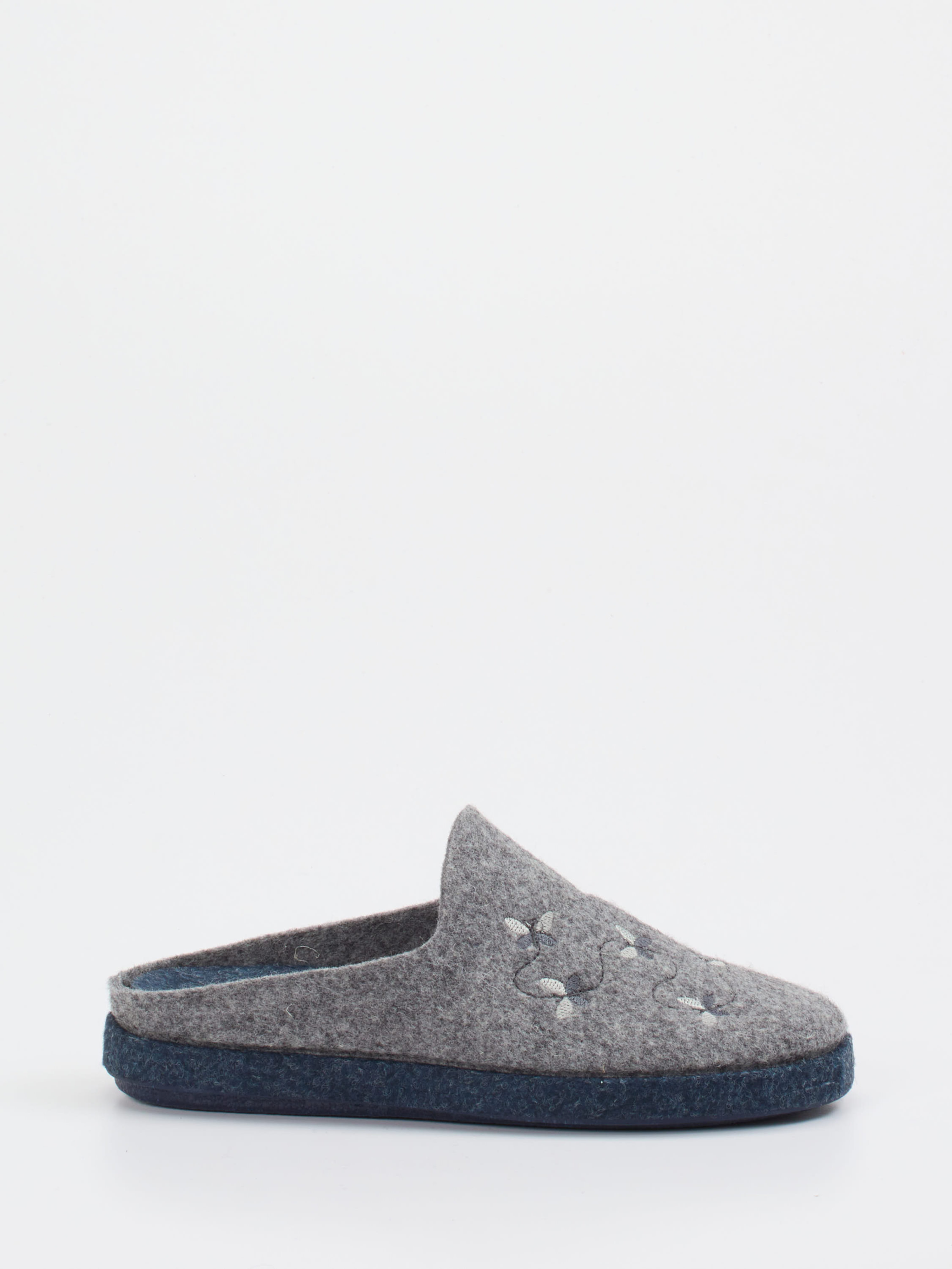 Hausschuh grau 7163459004201