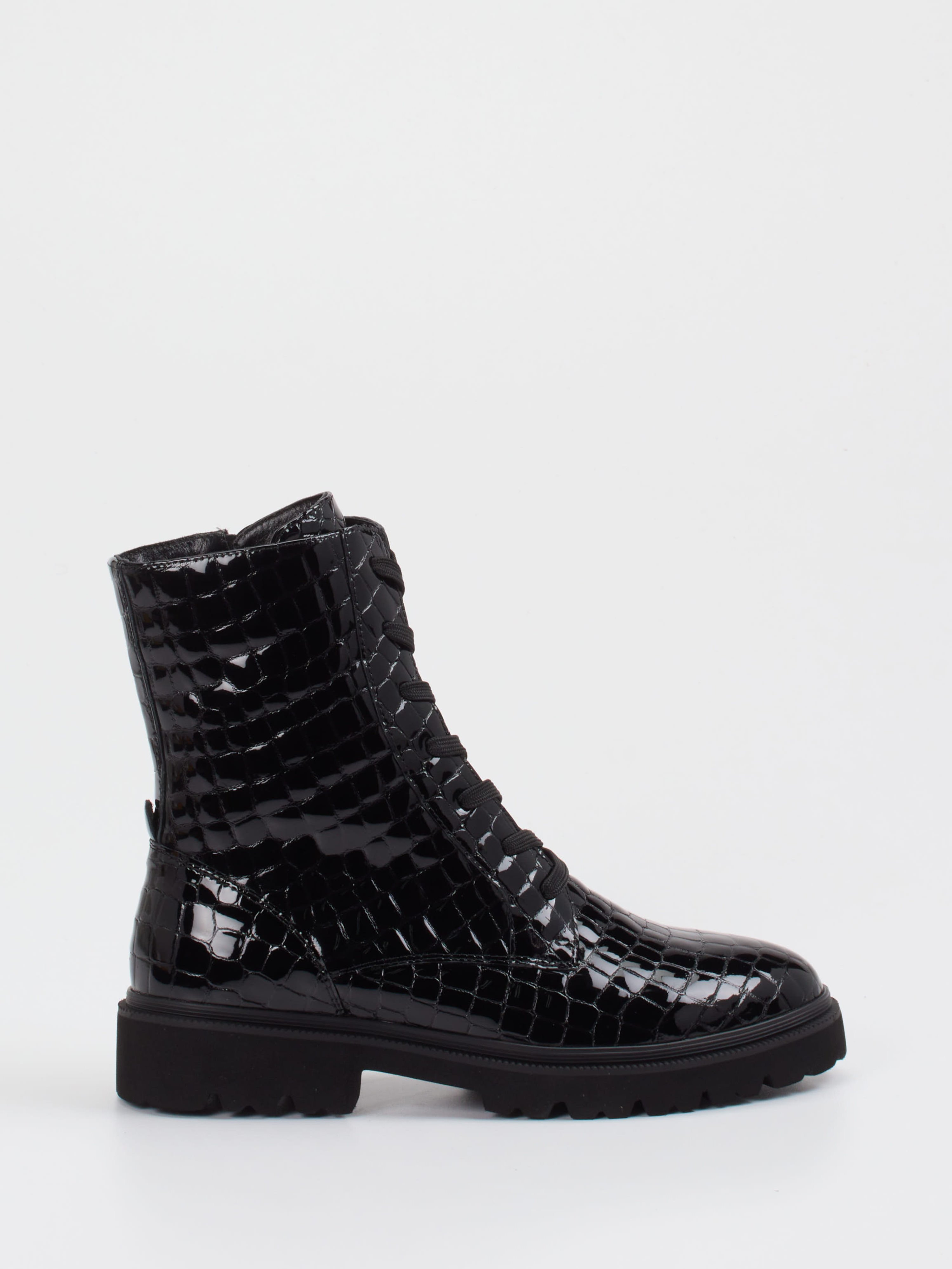 Schnürstiefelette schwarz 1723009019301