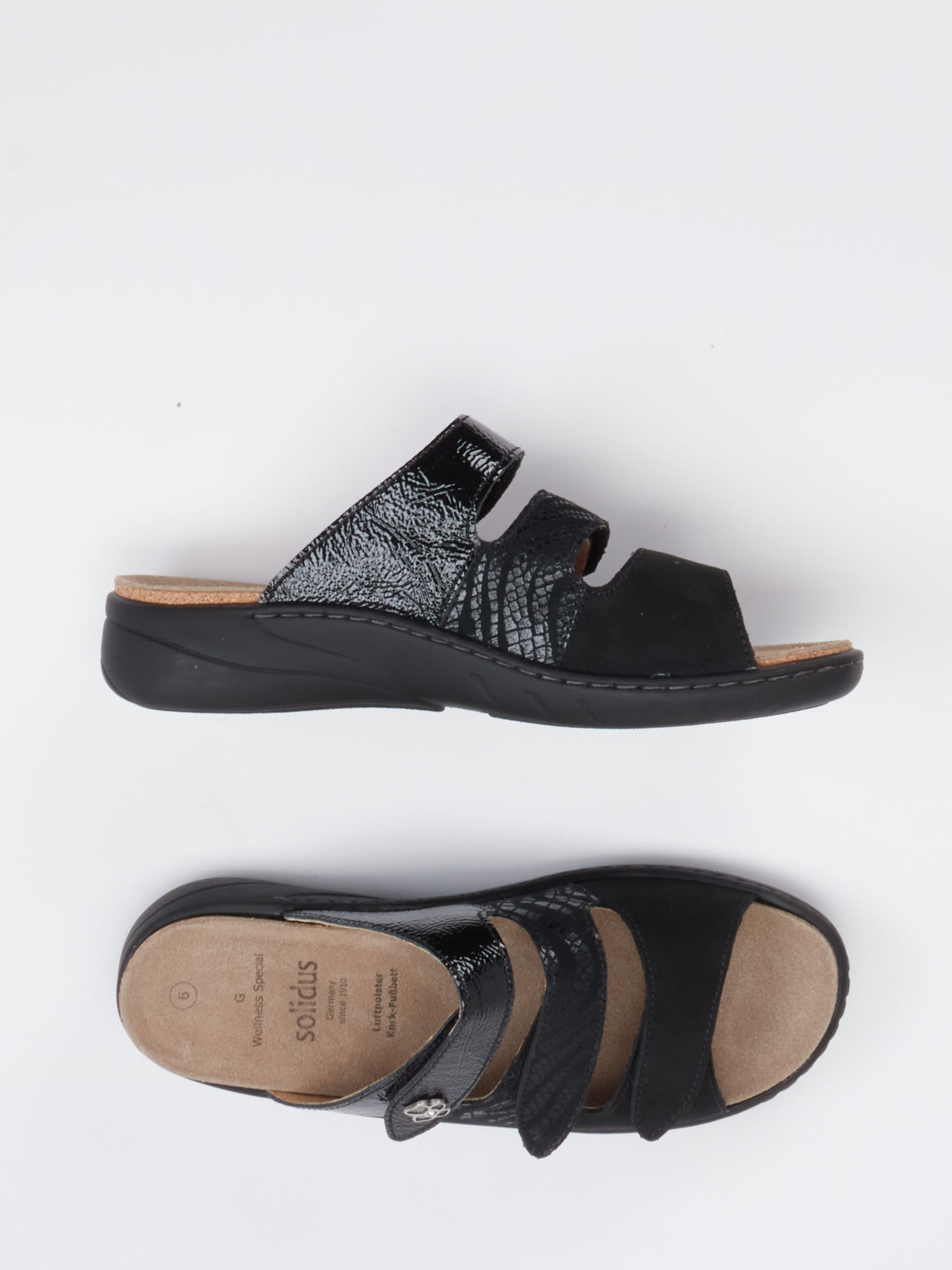 Pantolette Wellness Spezial schwarz 2151009006004